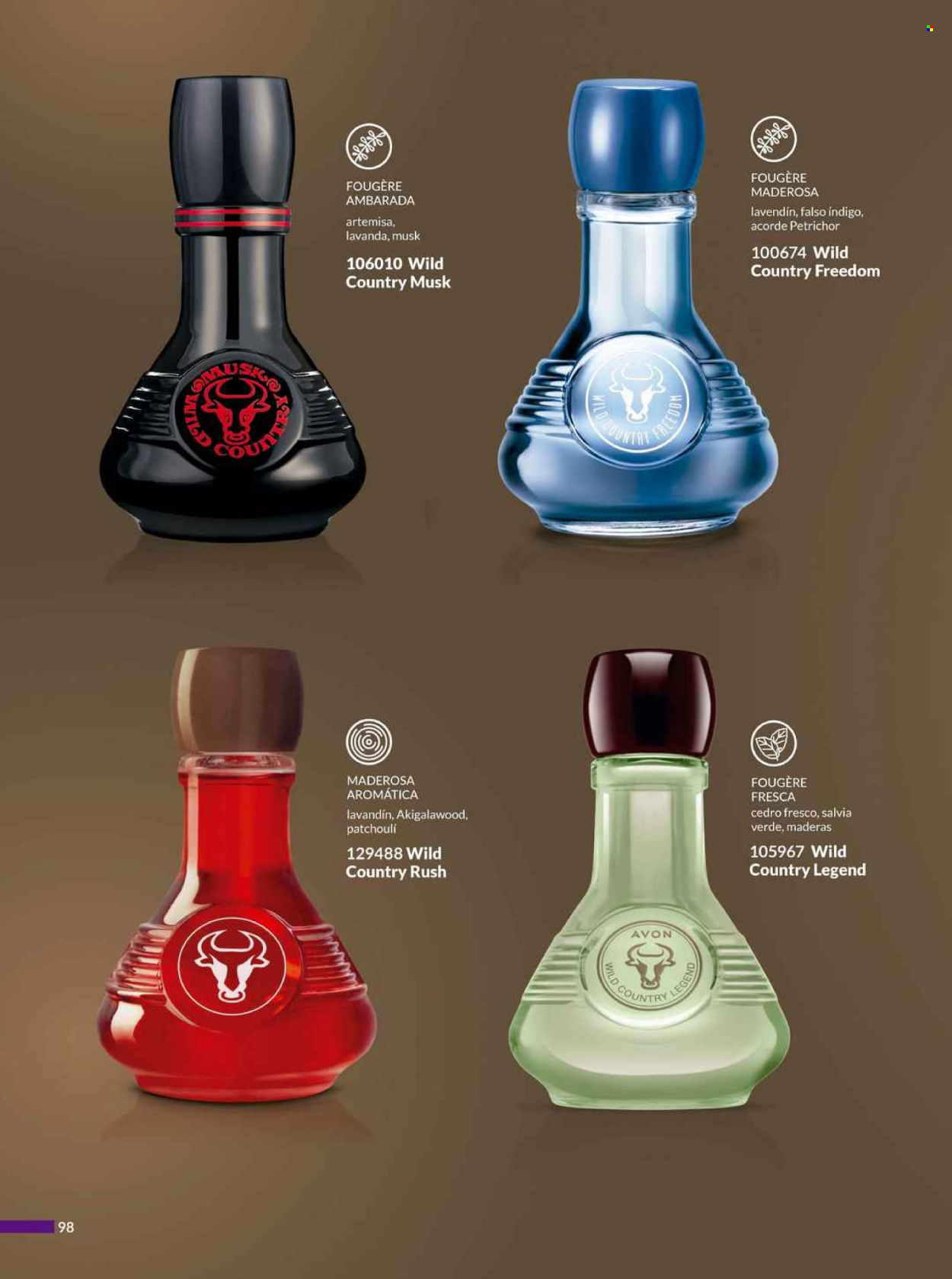 Catálogo Avon. Página 98