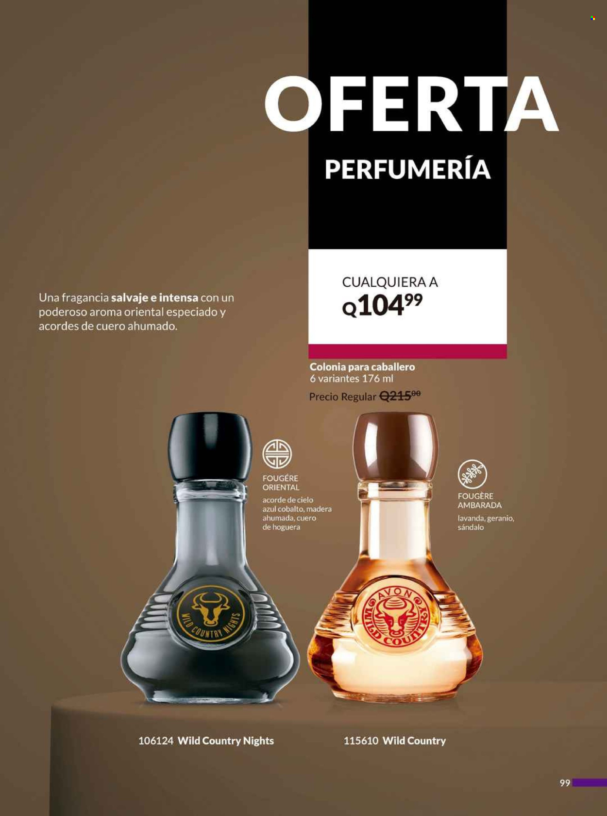 Catálogo Avon. Página 99