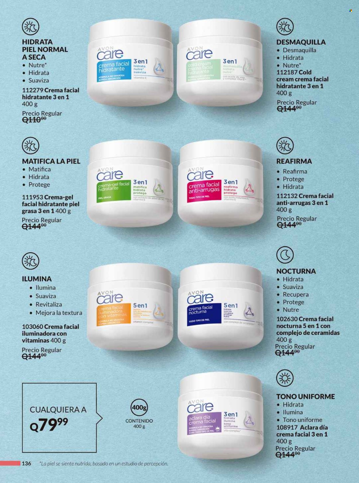 Catálogo Avon. Página 136