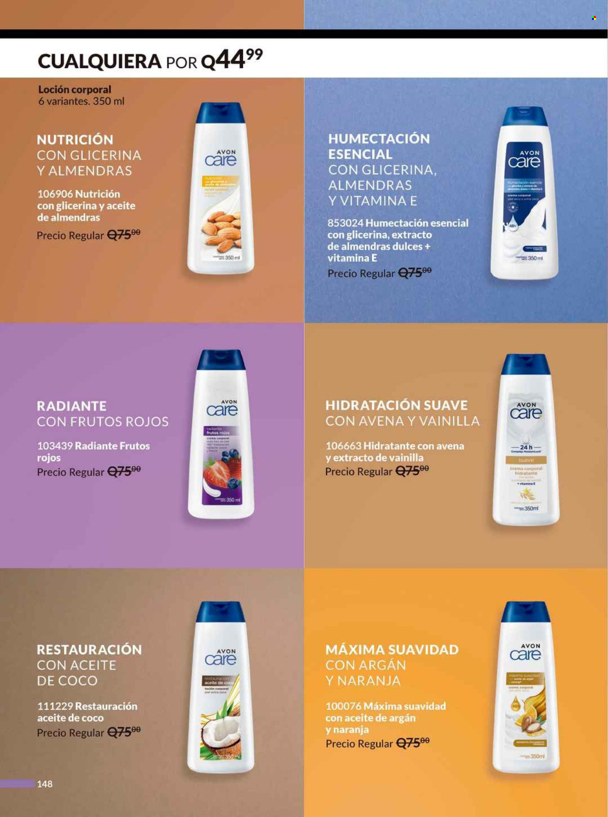 Catálogo Avon. Página 148