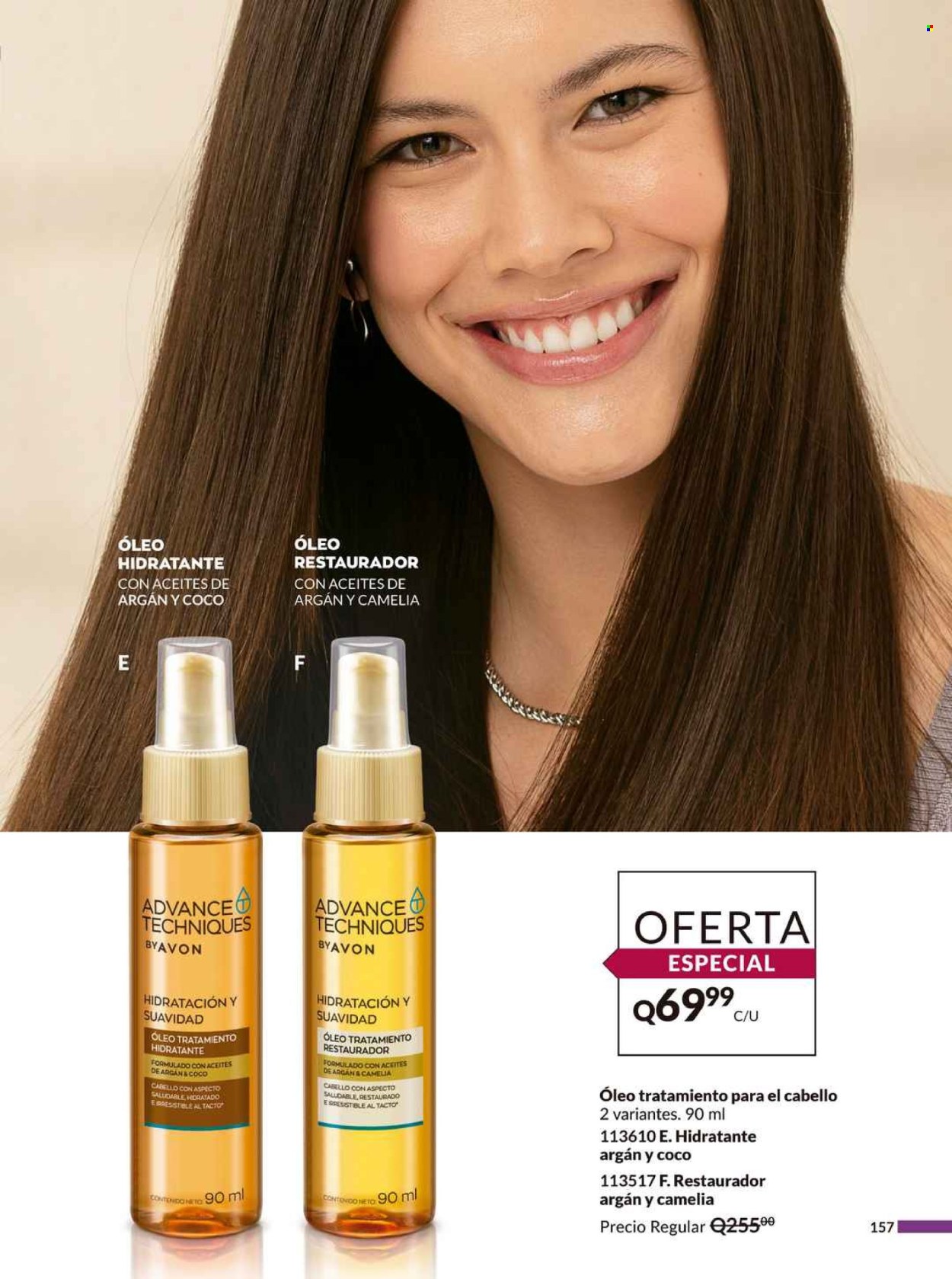 Catálogo Avon. Página 157