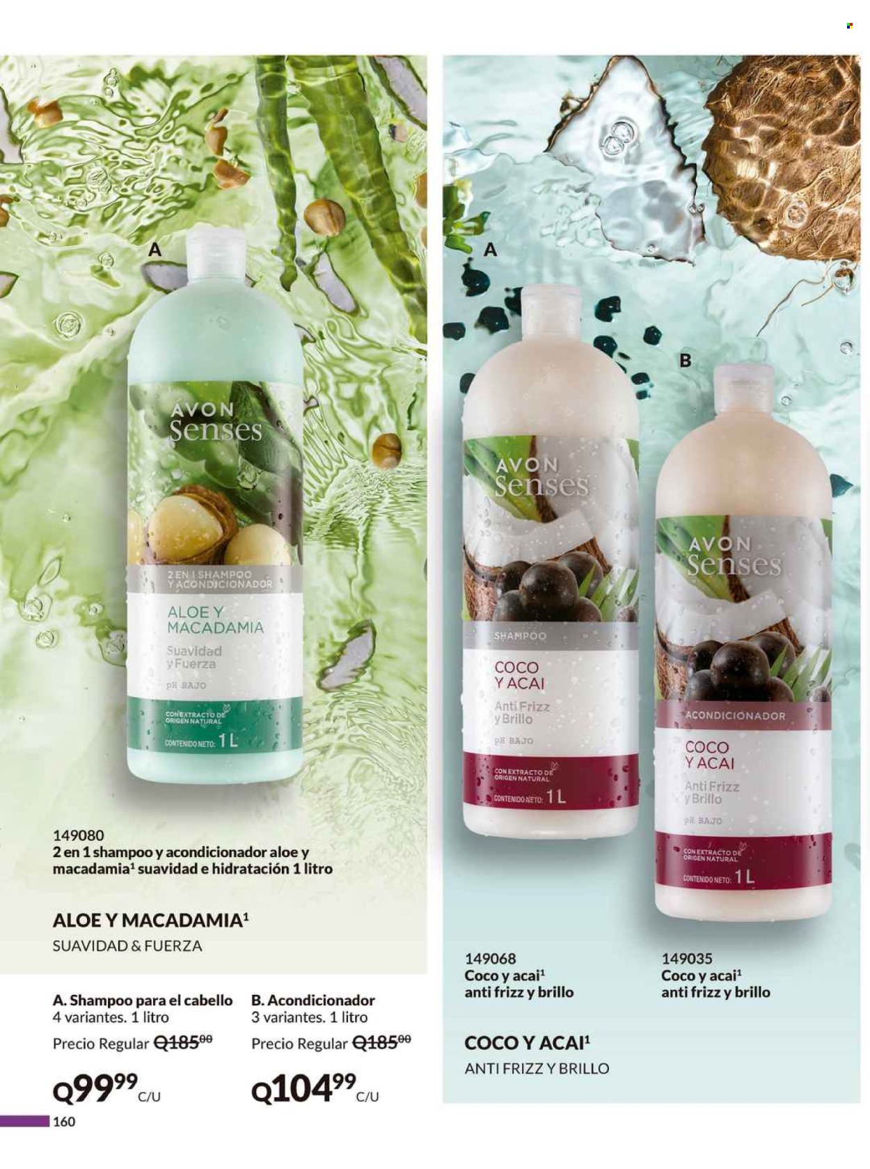 Catálogo Avon. Página 160