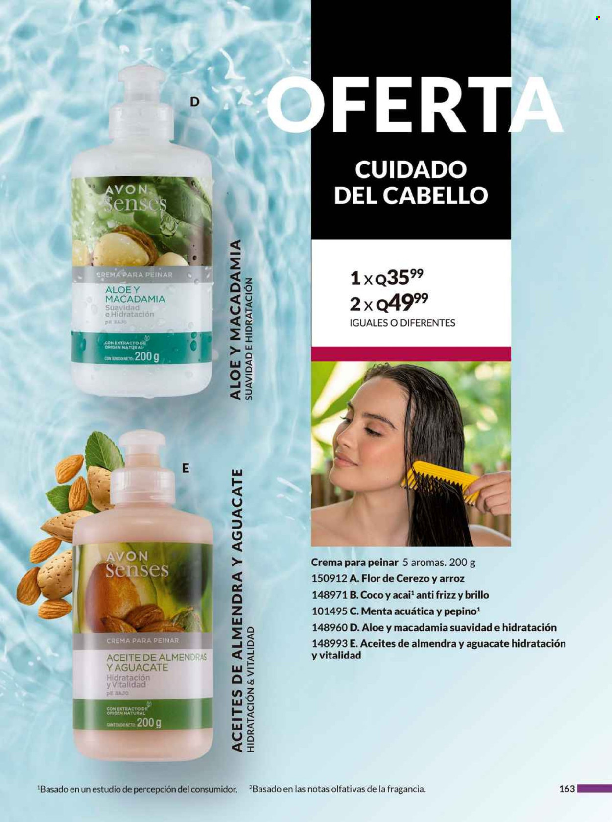 Catálogo Avon. Página 163
