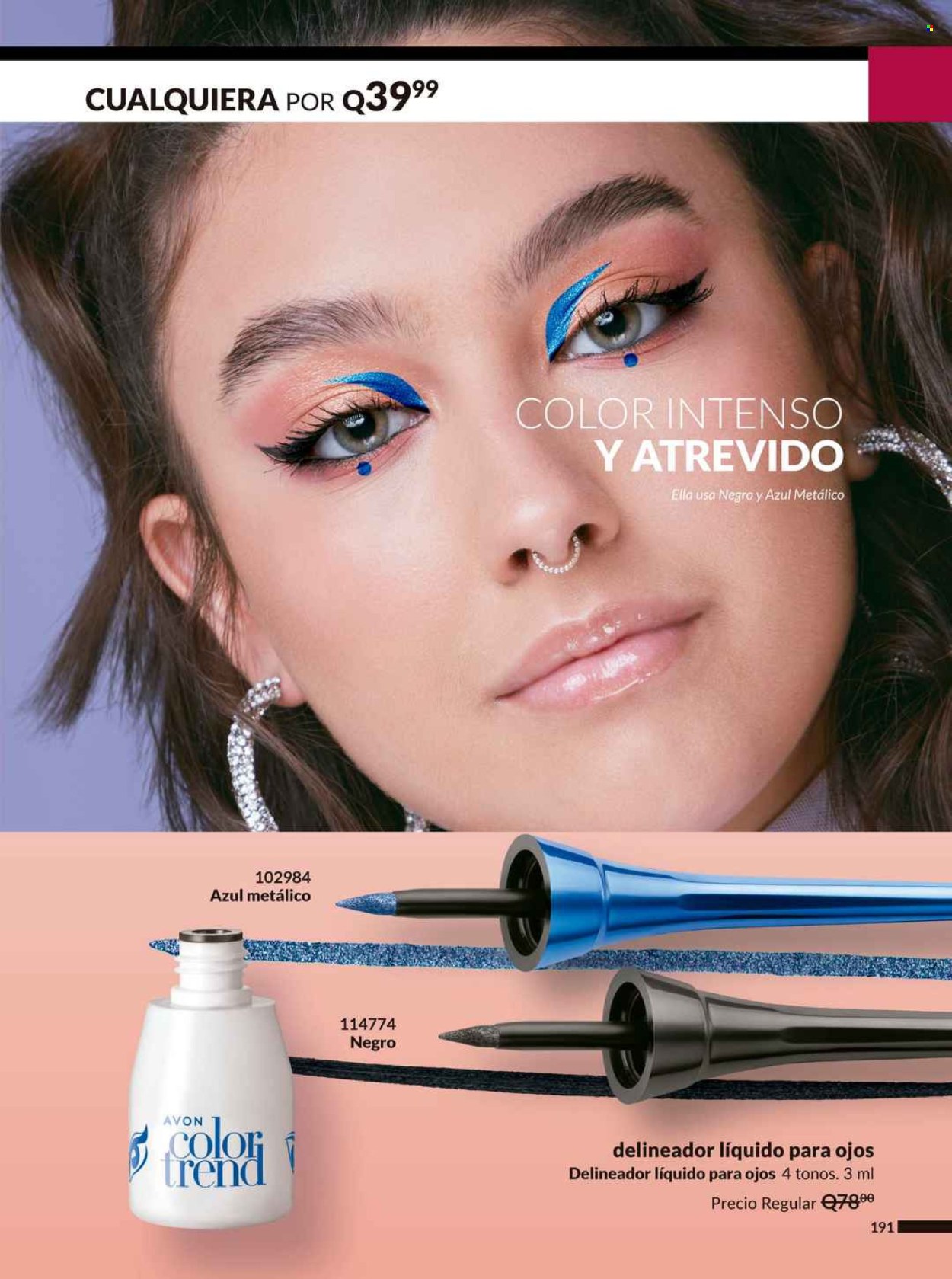 Catálogo Avon. Página 191