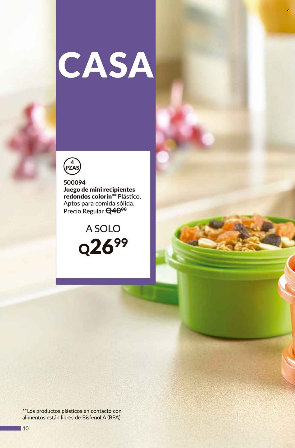 Catálogo Avon. Página 10