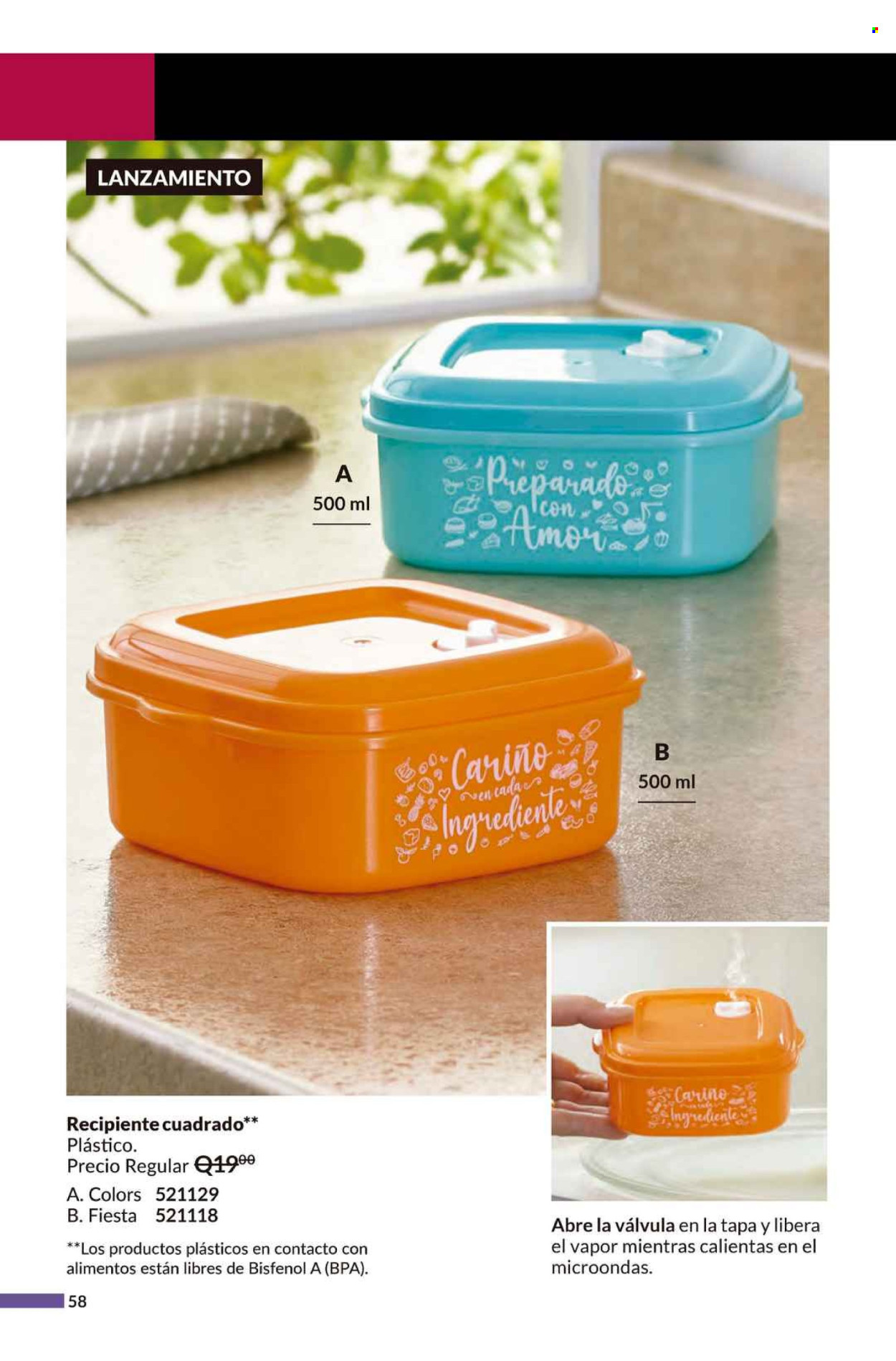 Catálogo Avon. Página 58