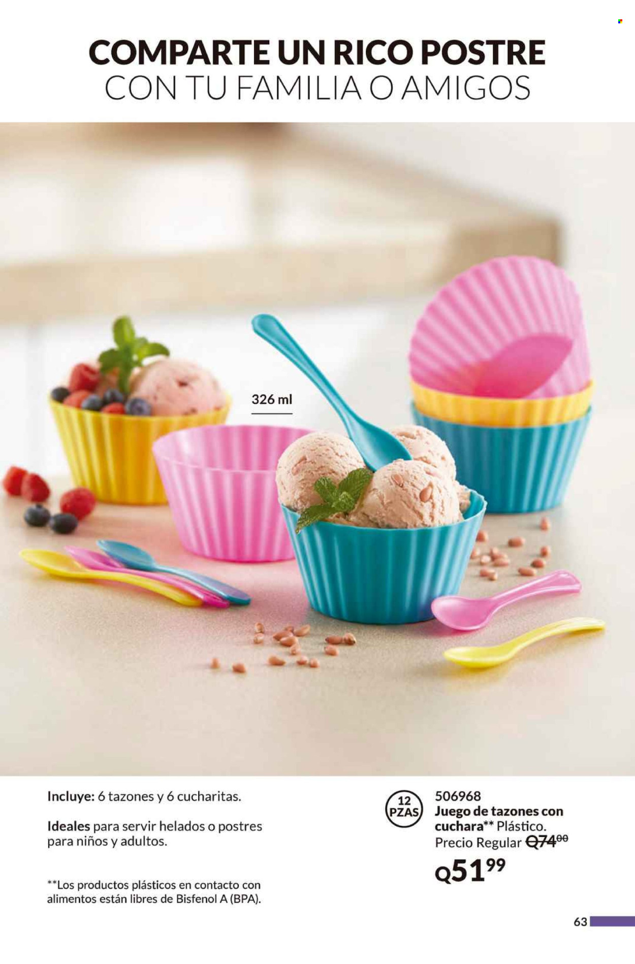 Catálogo Avon. Página 63