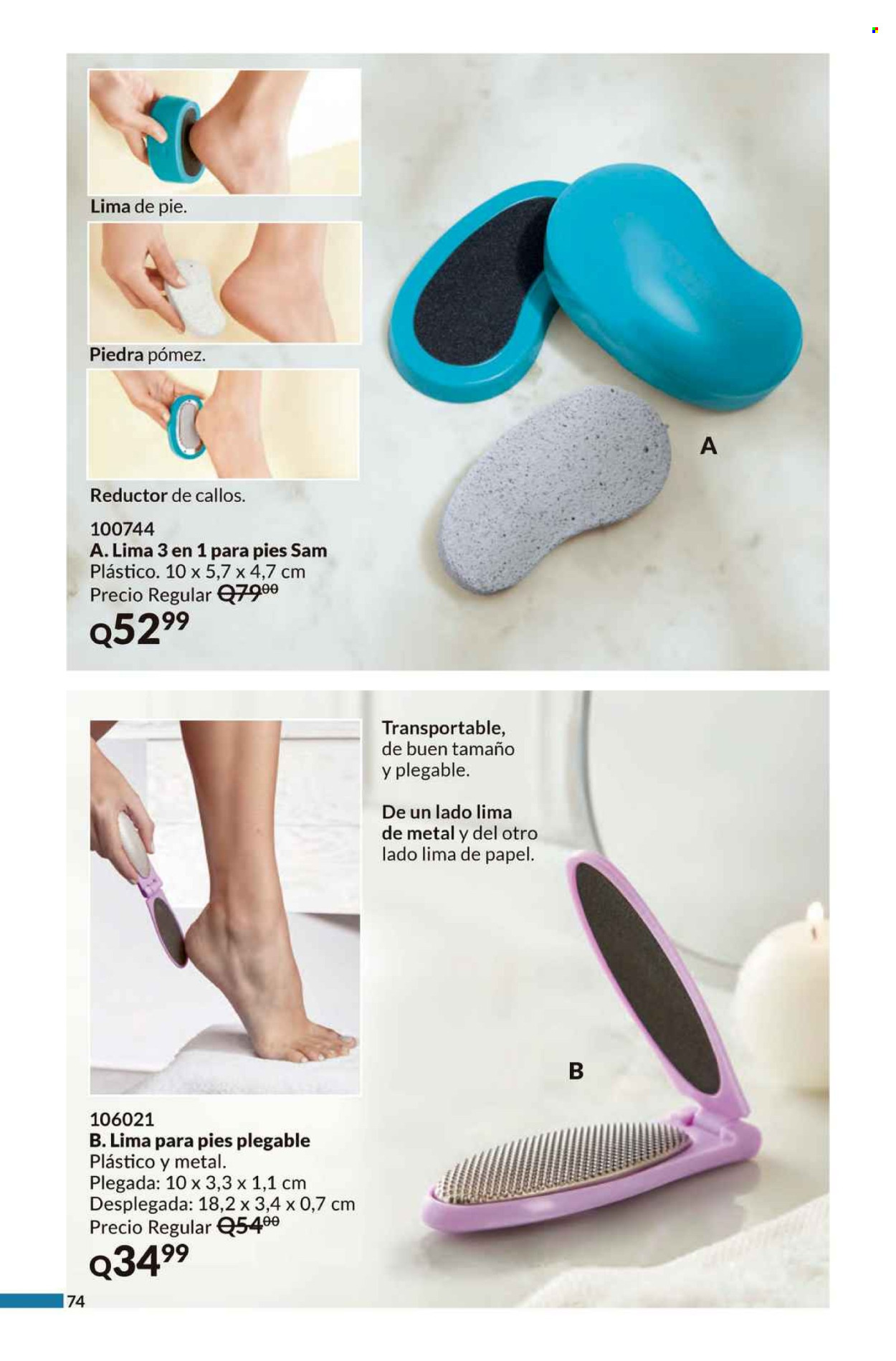 Catálogo Avon. Página 74