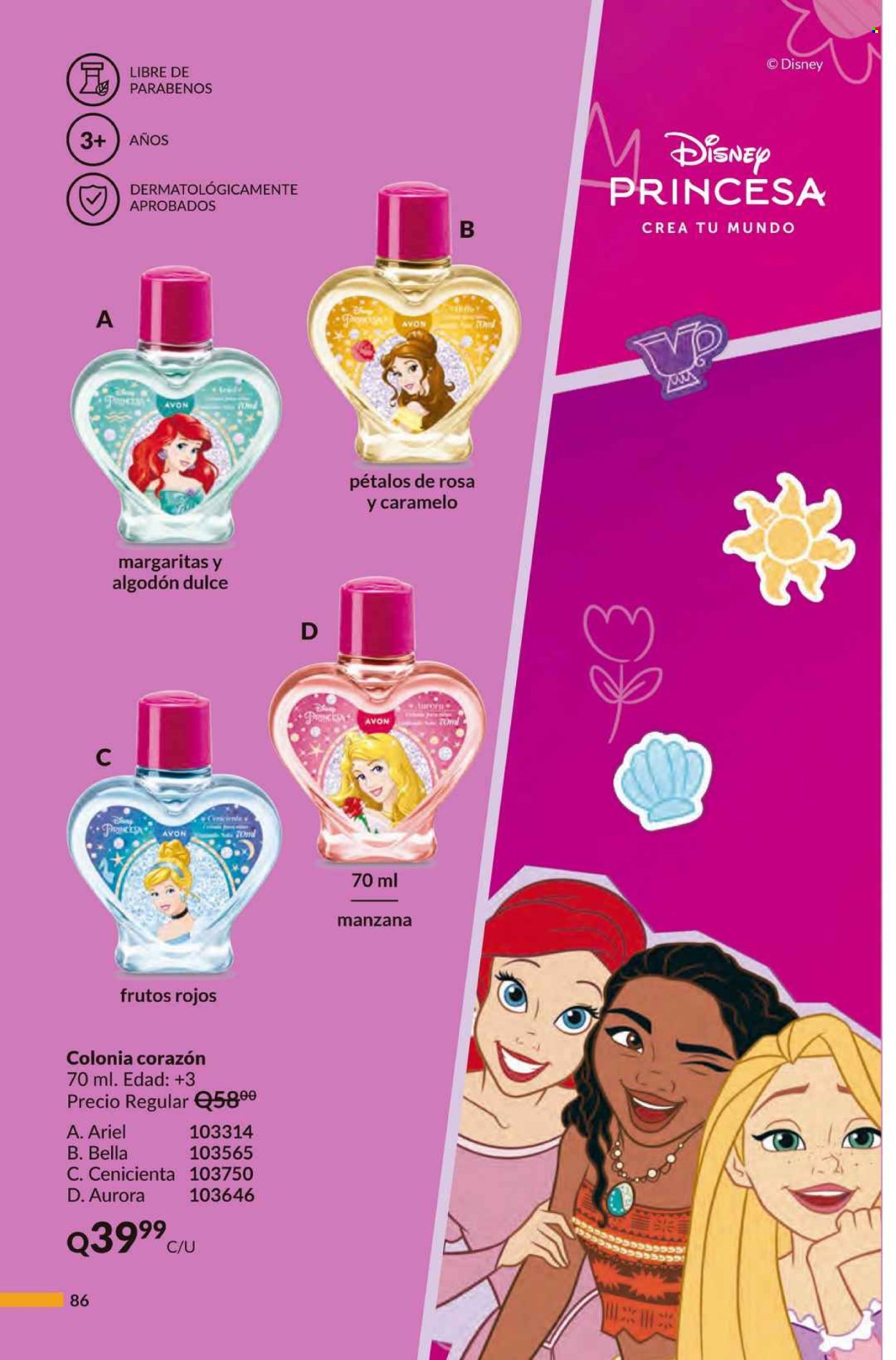 Catálogo Avon. Página 86