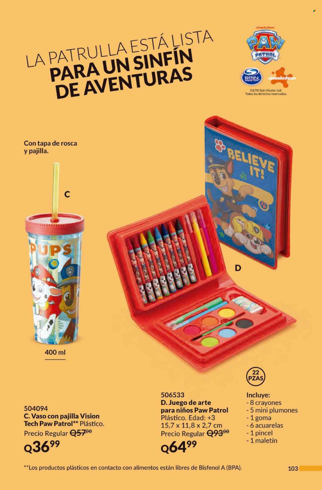 Catálogo Avon. Página 103