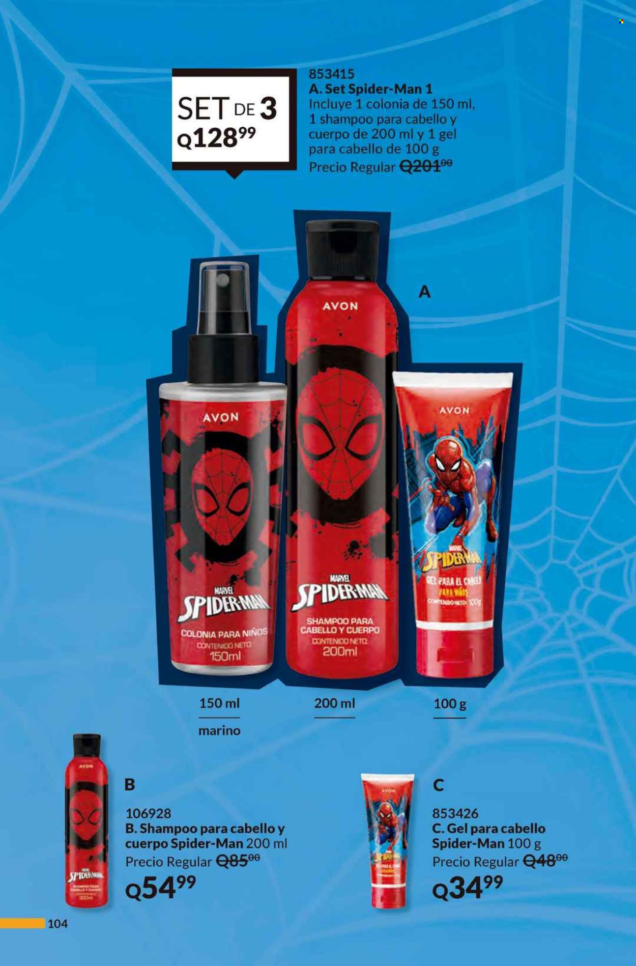 Catálogo Avon. Página 104