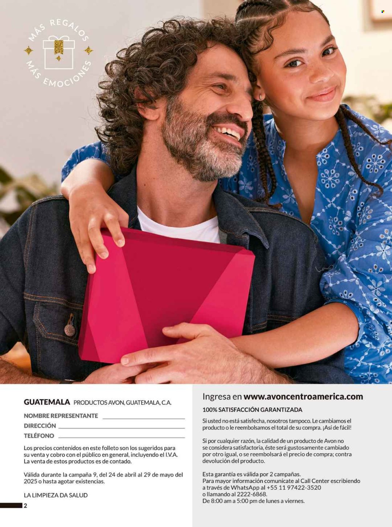 Catálogo Avon - 24.4.2025 - 29.5.2025. Página 2