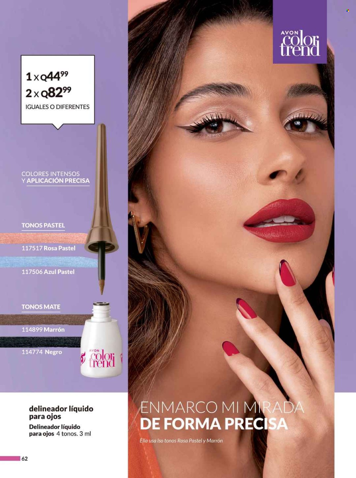 Catálogo Avon - 24.4.2025 - 29.5.2025. Página 62