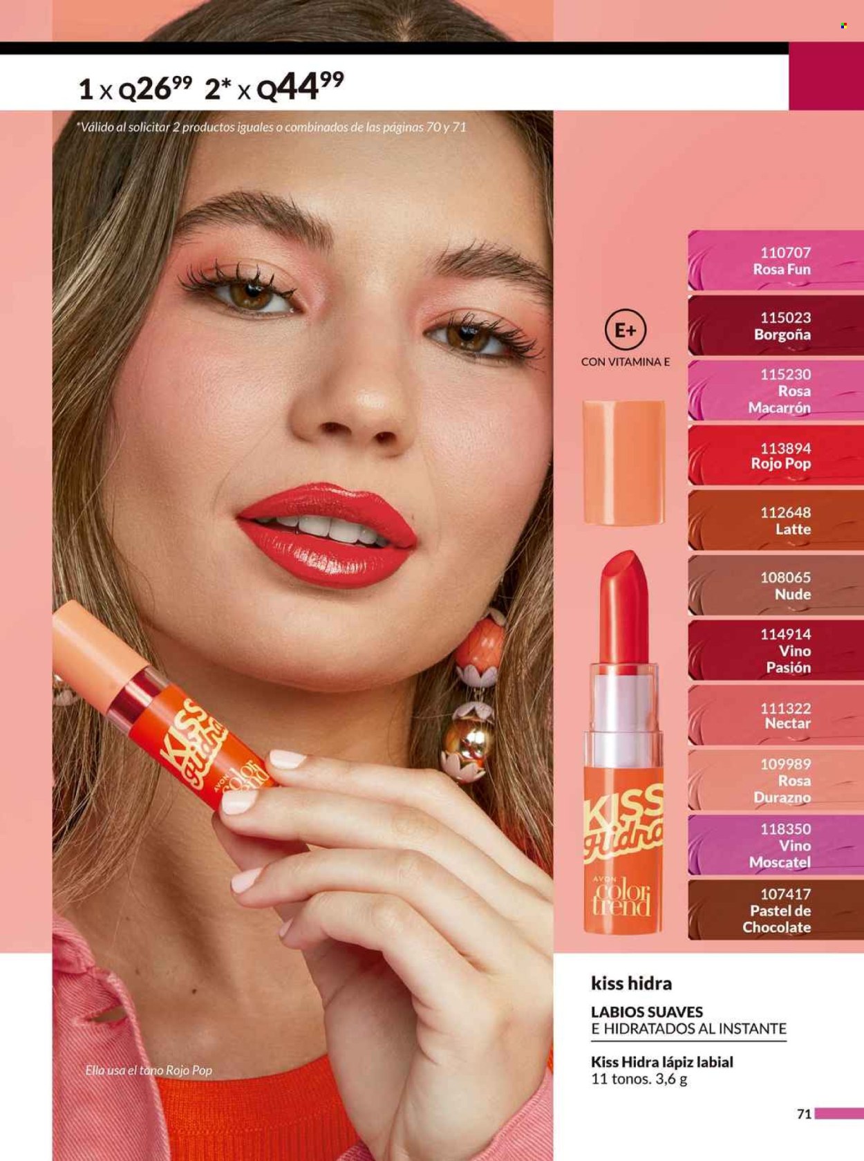 Catálogo Avon - 24.4.2025 - 29.5.2025. Página 71
