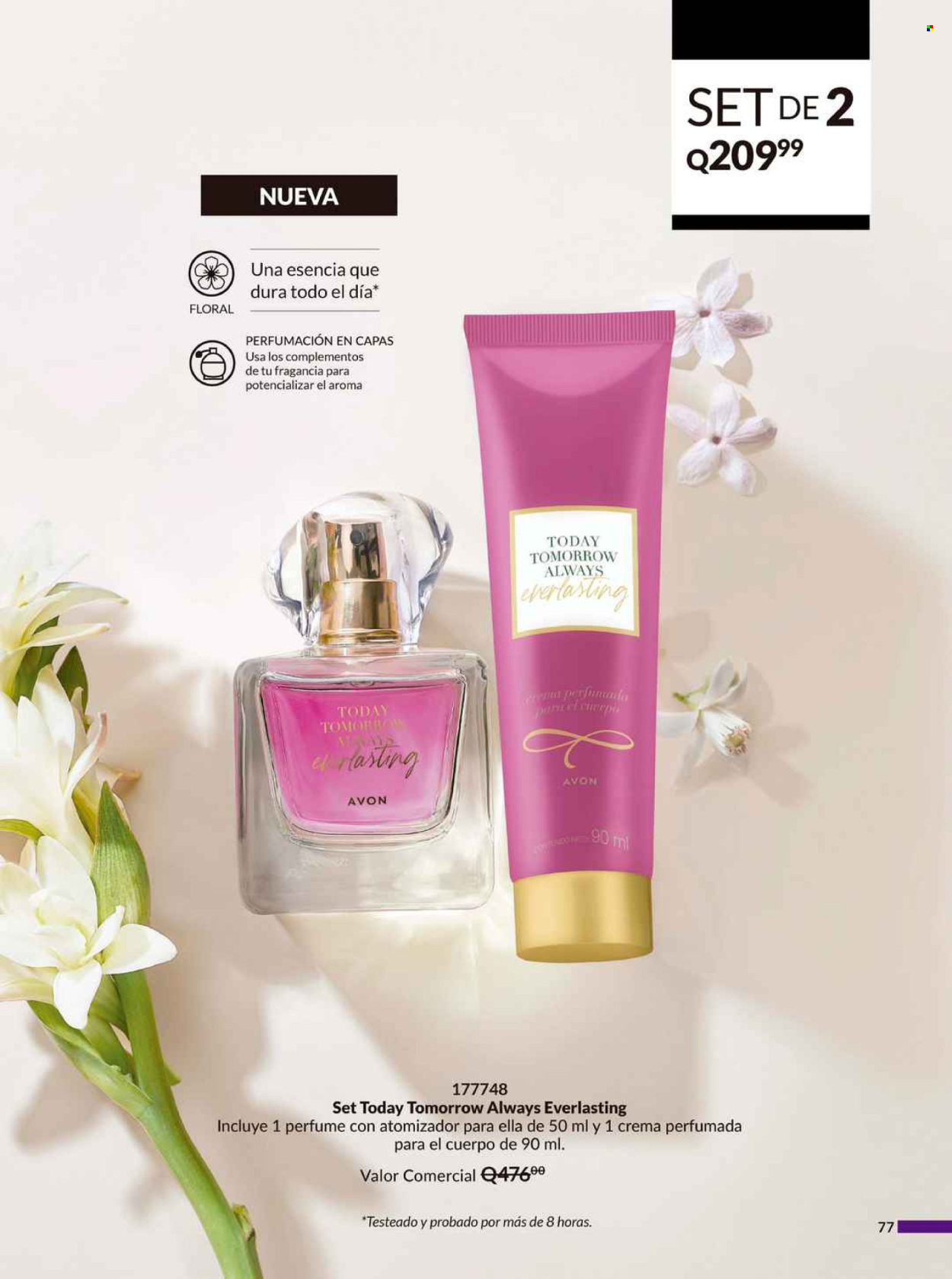 Catálogo Avon - 24.4.2025 - 29.5.2025. Página 77