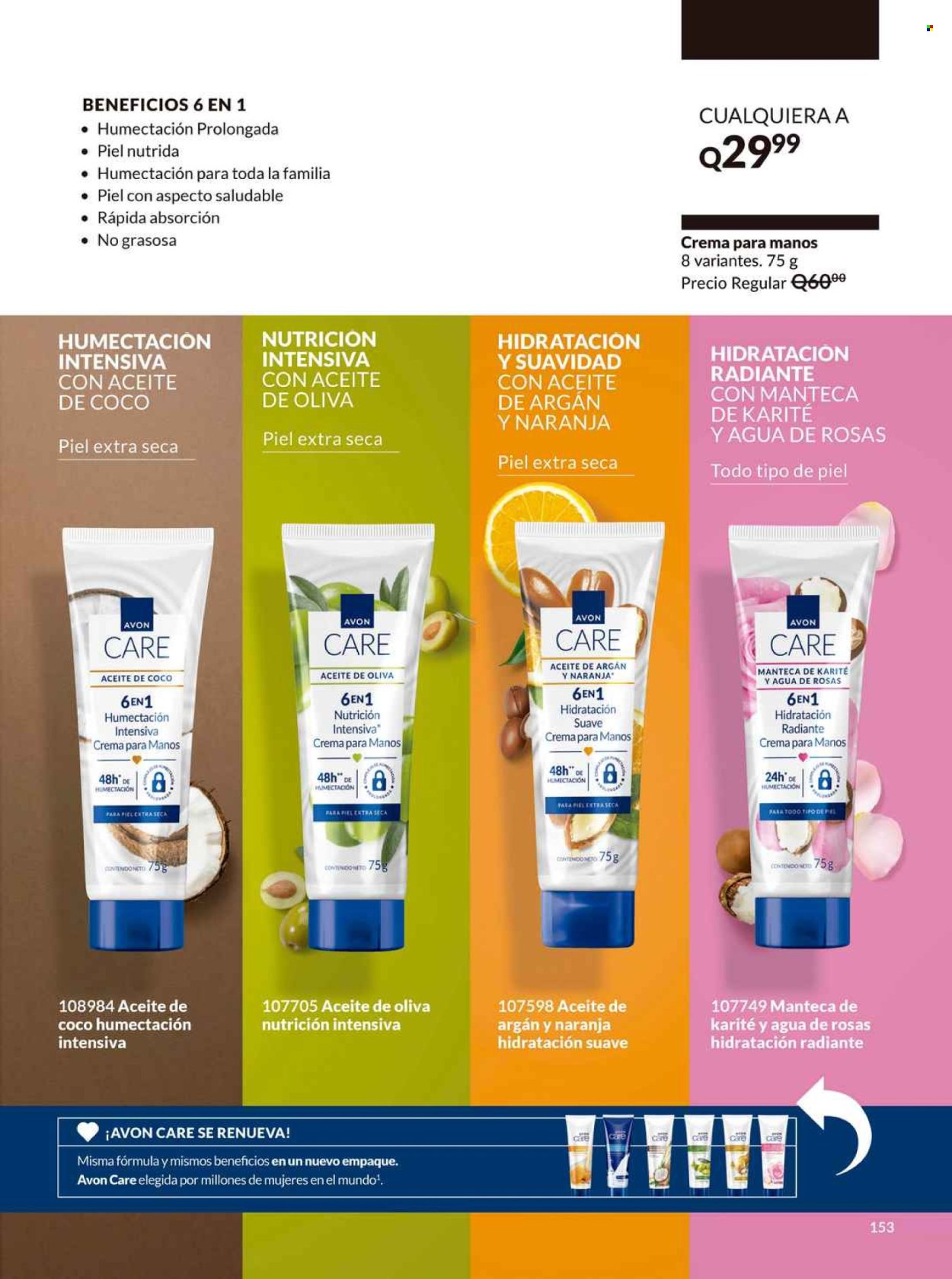 Catálogo Avon - 24.4.2025 - 29.5.2025. Página 153