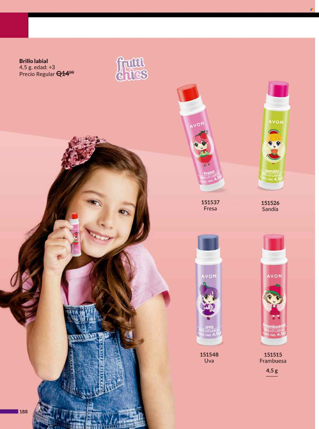 Catálogo Avon - 24.4.2025 - 29.5.2025. Página 188