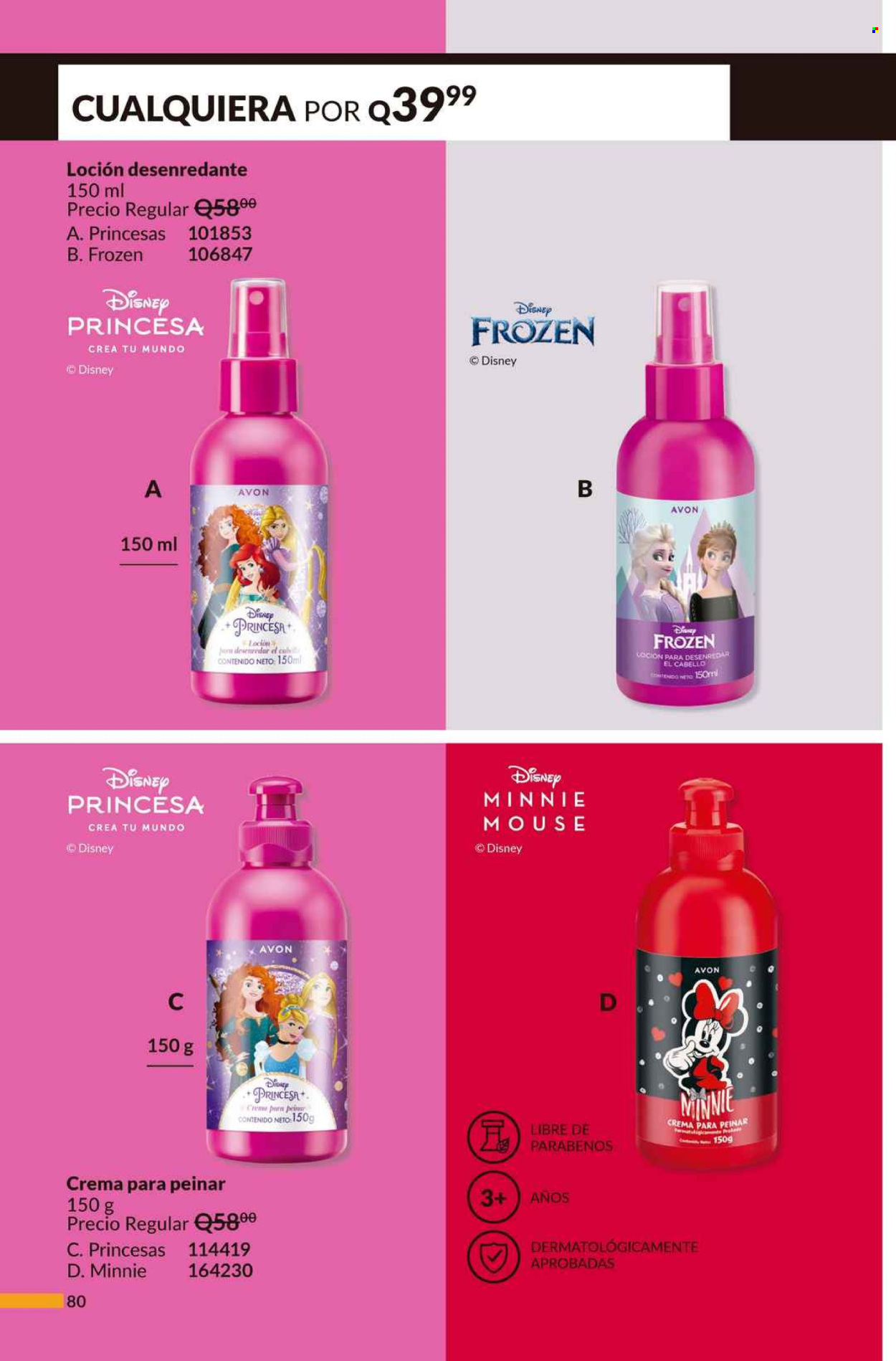 Catálogo Avon - 24.4.2025 - 25.5.2025. Página 80