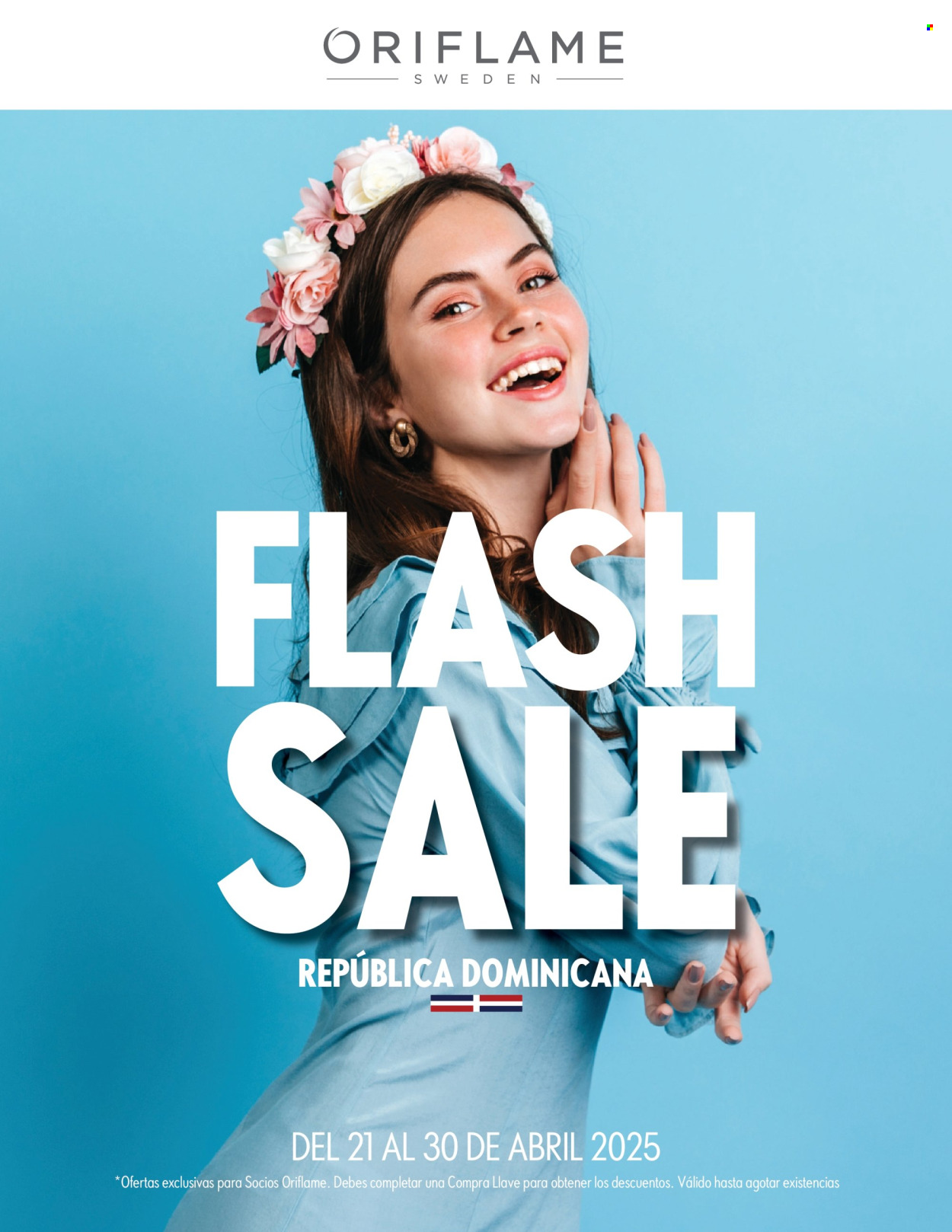 Catálogo Oriflame - 21.4.2025 - 30.4.2025. Página 1