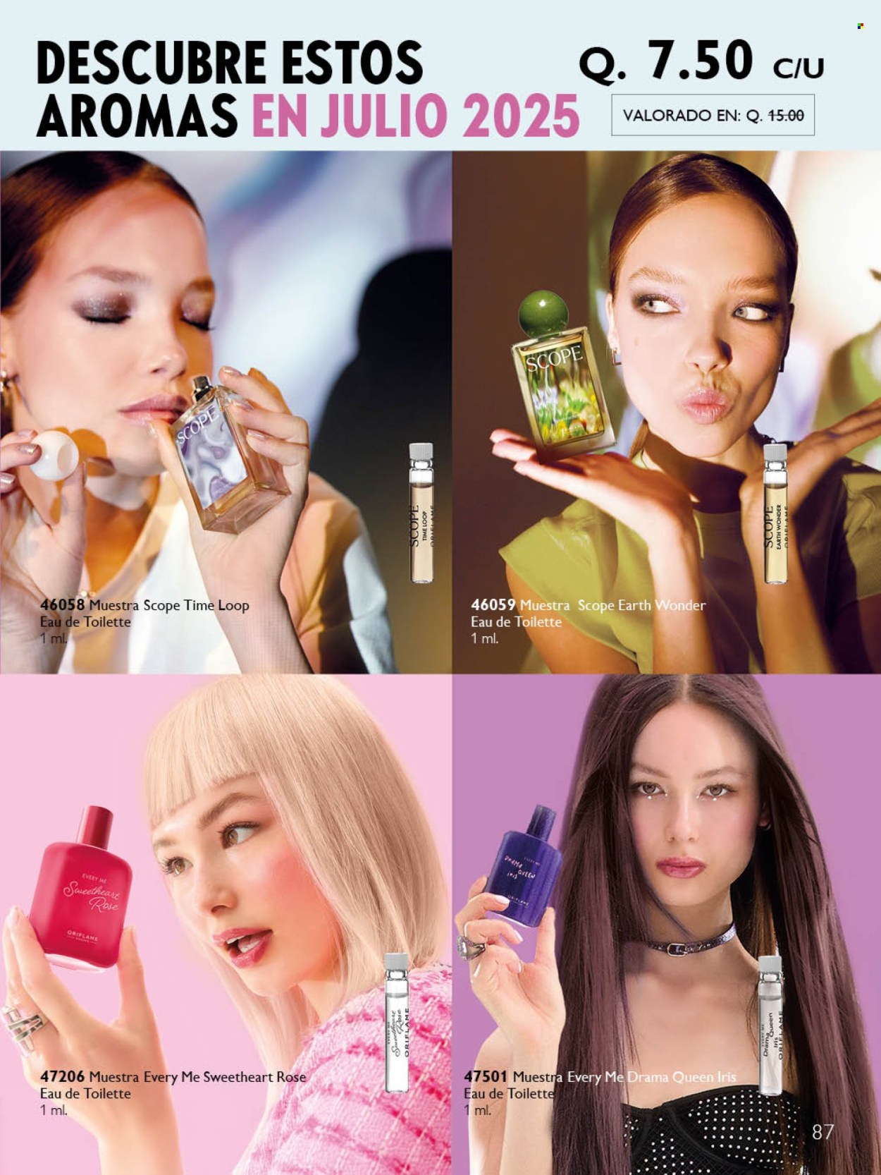 Catálogo Oriflame - 1.6.2025 - 30.6.2025. Página 89