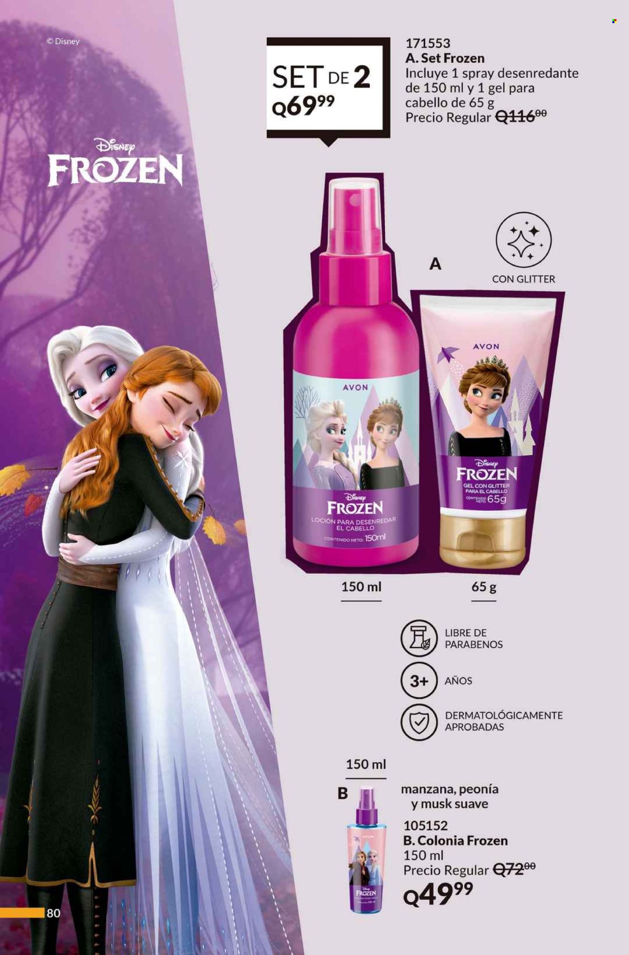 Catálogo Avon - 14.5.2025 - 17.6.2025. Página 80