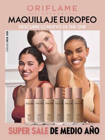 Folleto actual Oriflame - 1.7.2025 - 31.7.2025.