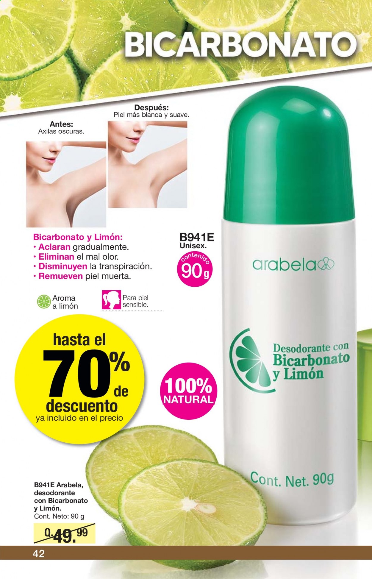 Catálogo Arabela. Página 42