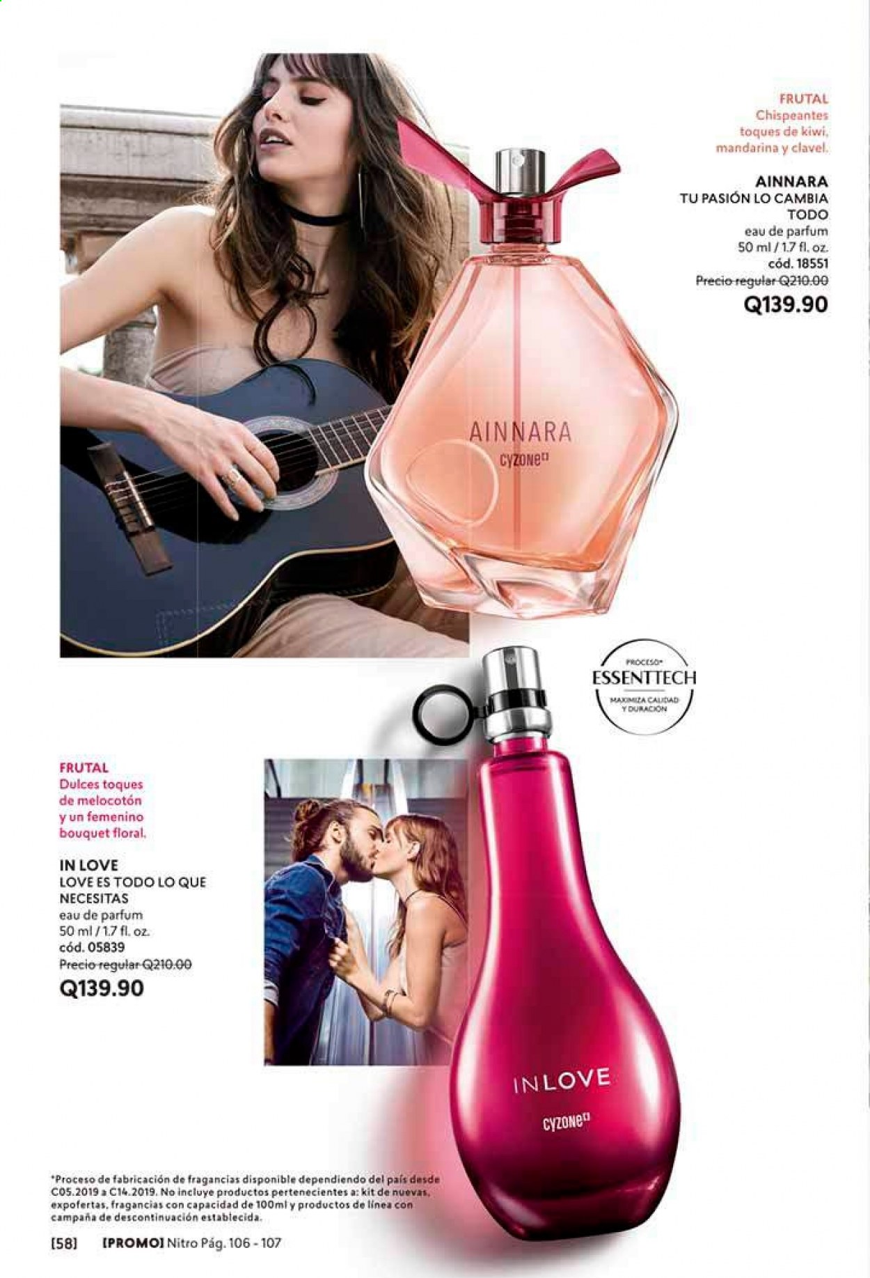 thumbnail - Folleto actual Cyzone - Ventas - perfume. Página 58.