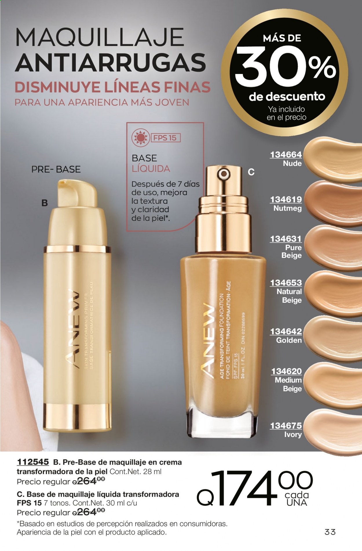 Catálogo Avon. Página 33