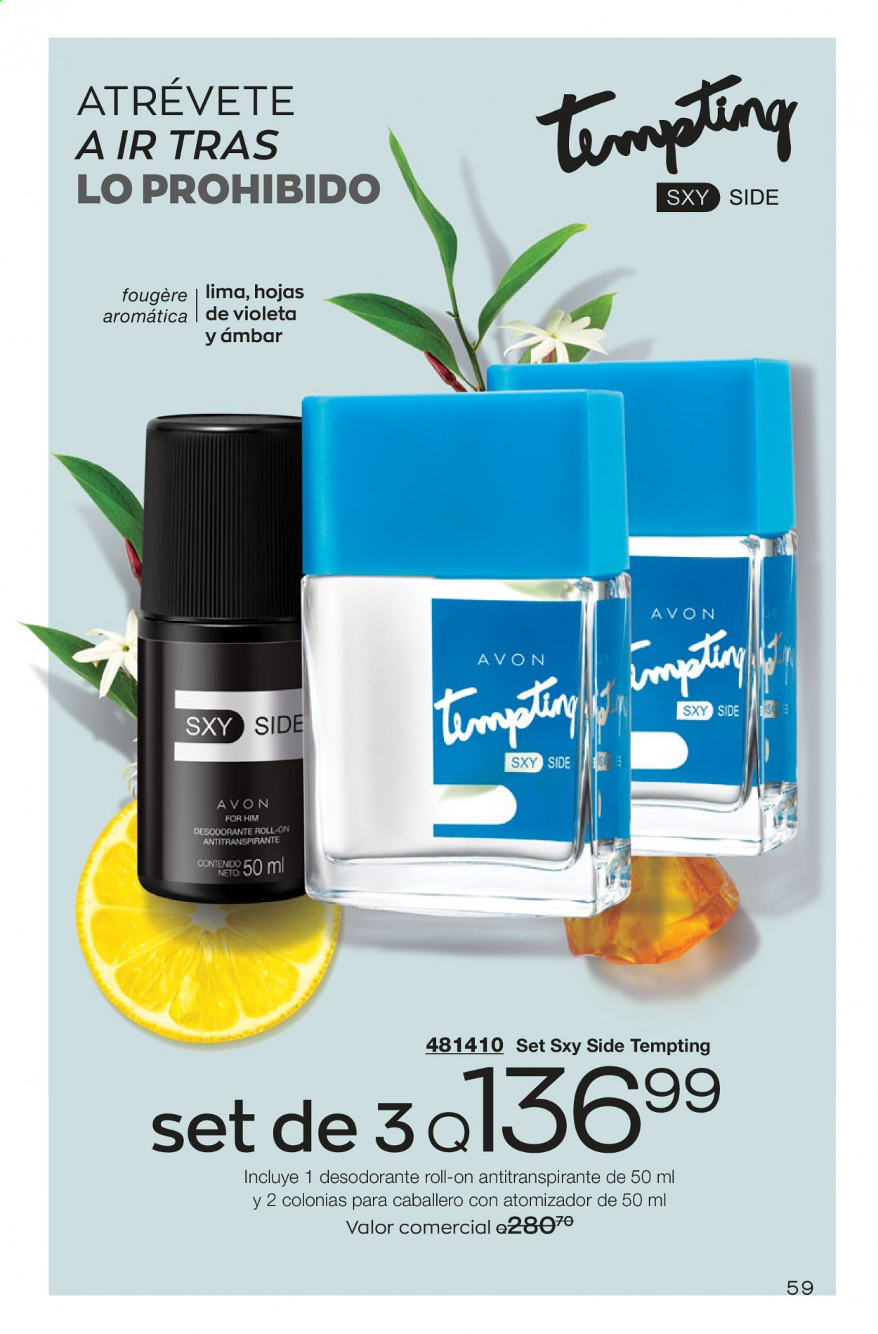Catálogo Avon. Página 59