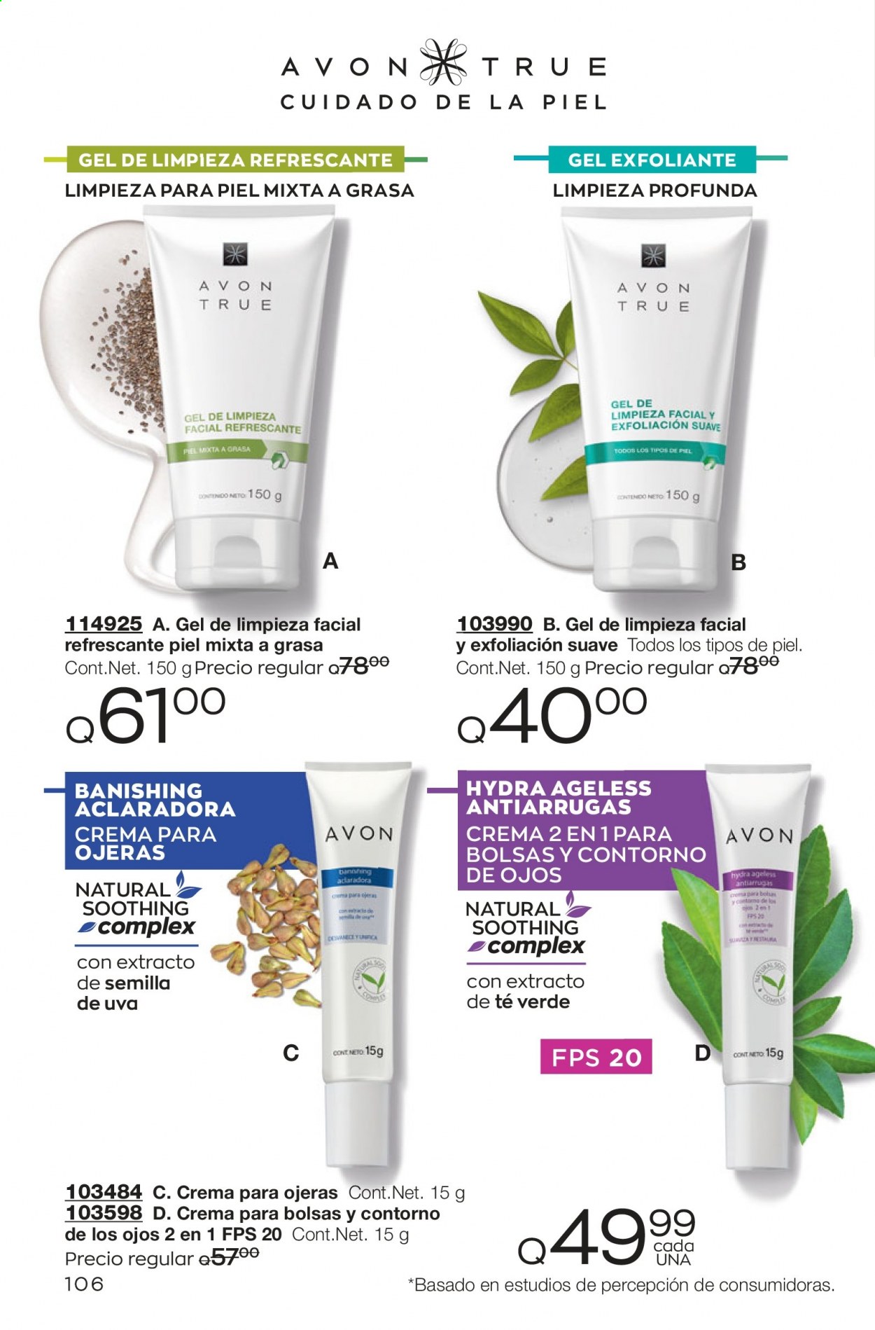 Catálogo Avon. Página 106