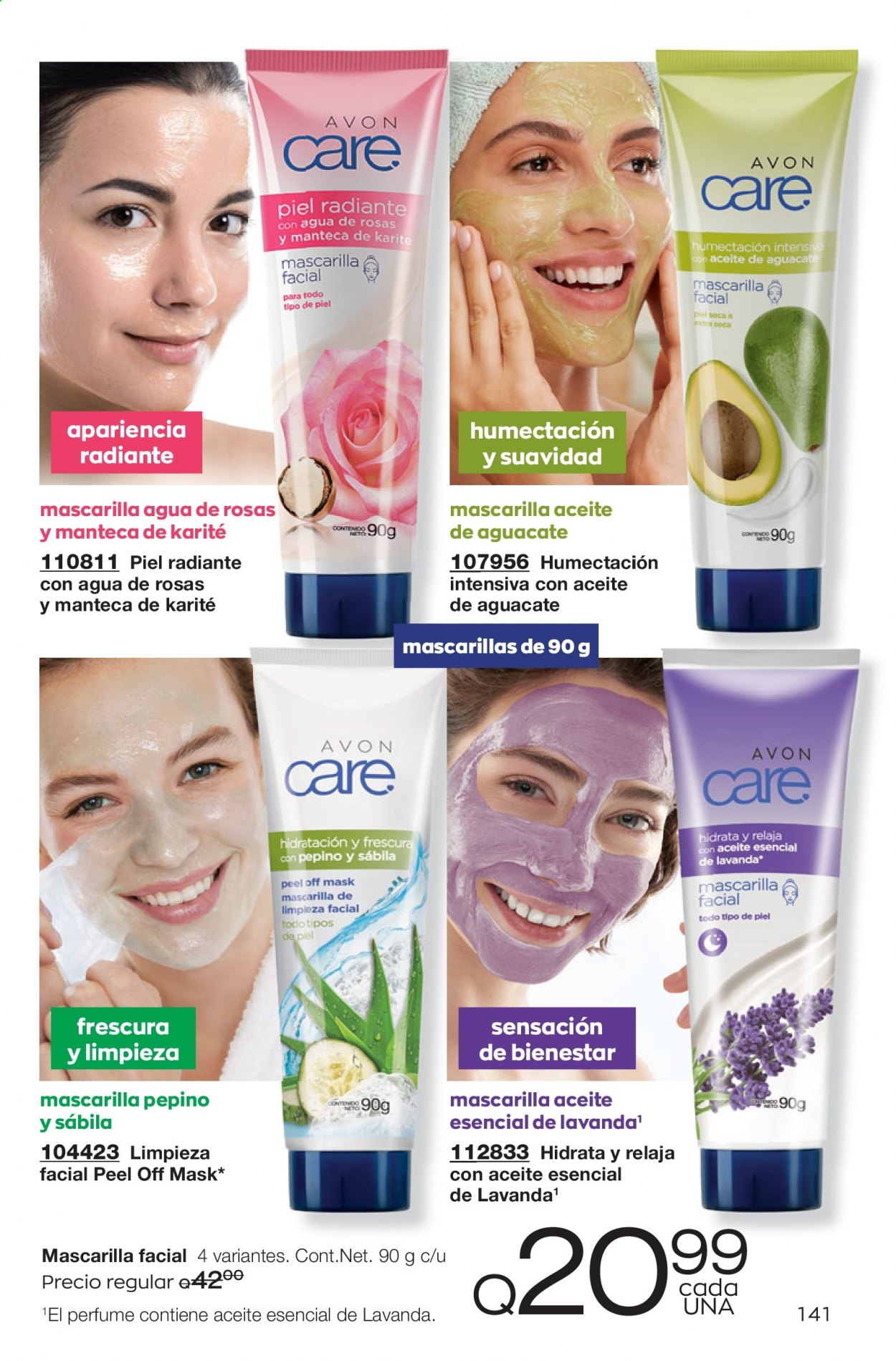 Catálogo Avon. Página 141