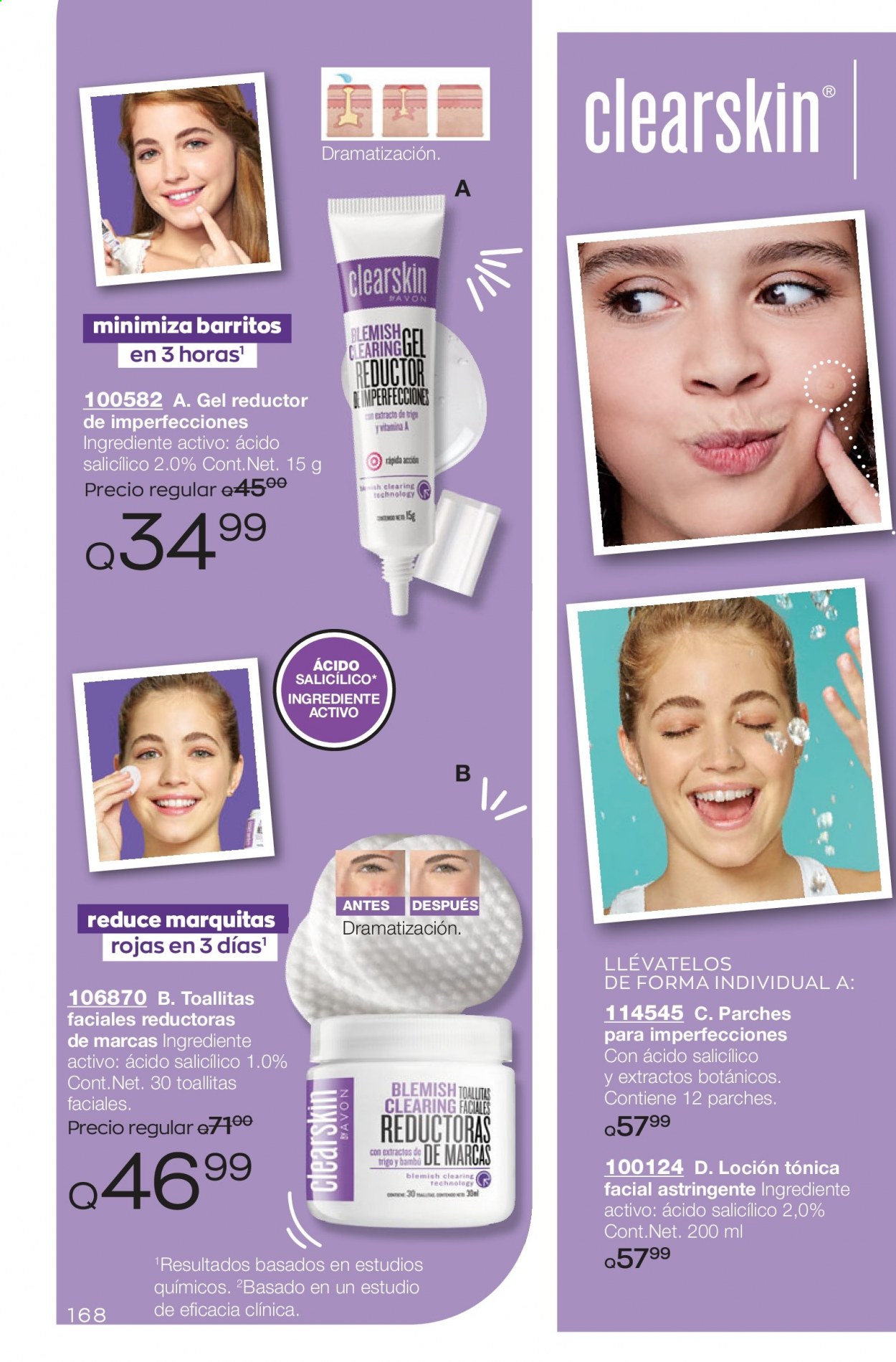 Catálogo Avon. Página 168