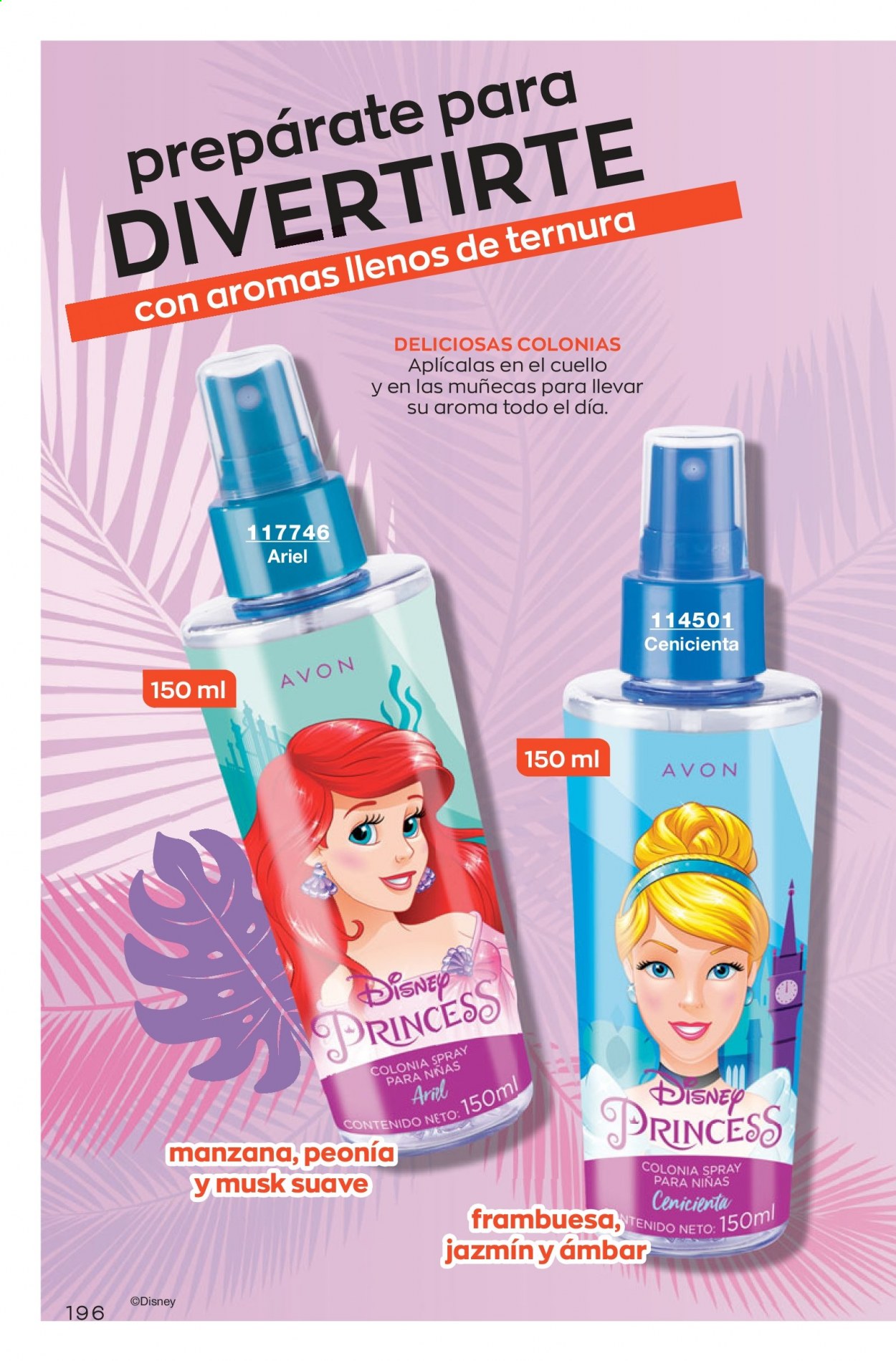 Catálogo Avon. Página 196