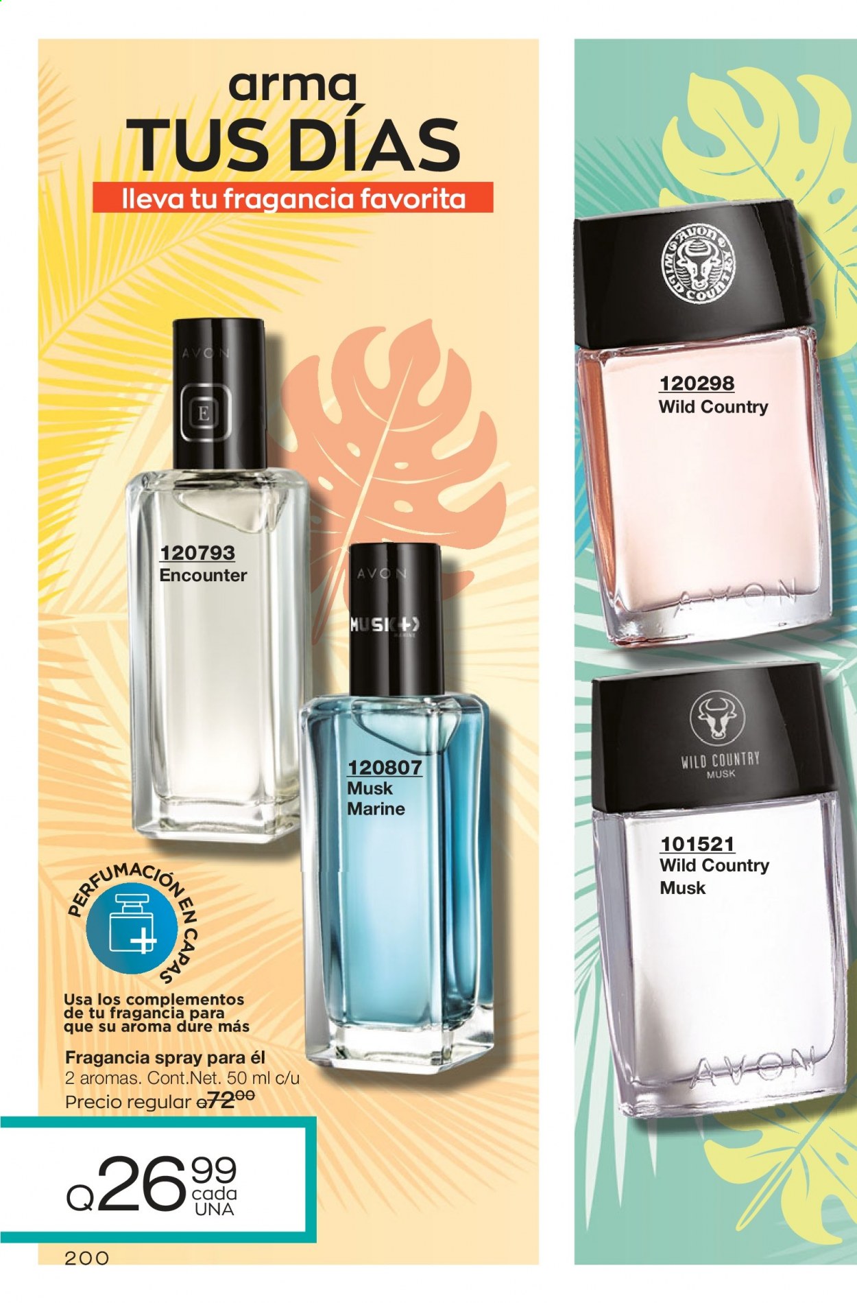 Catálogo Avon. Página 200