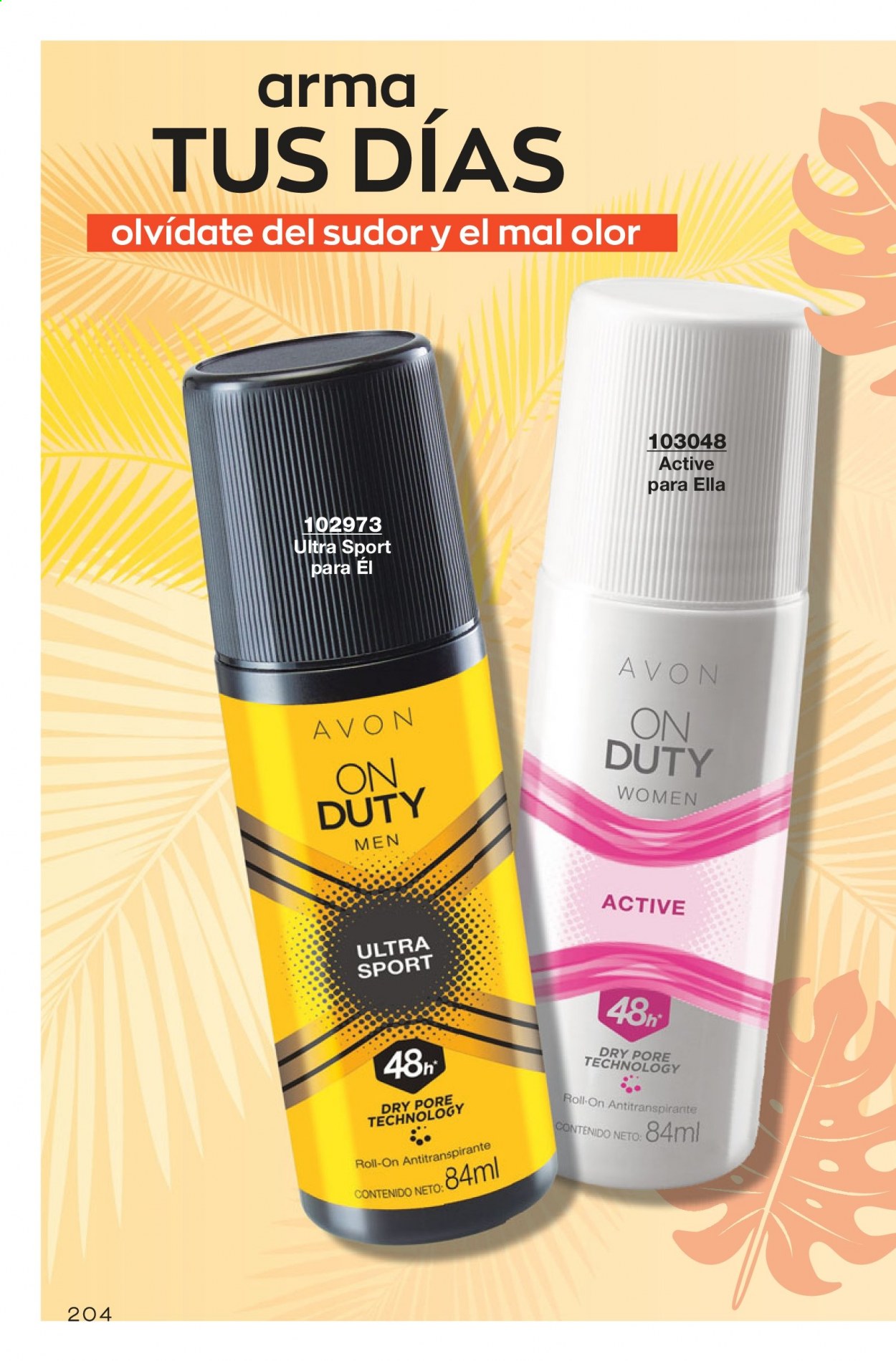 Catálogo Avon. Página 204