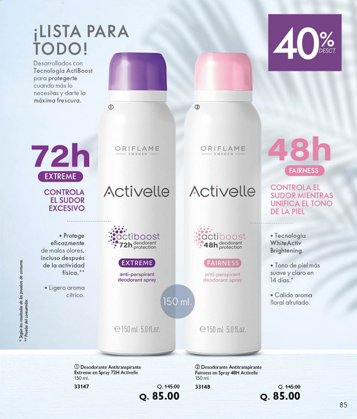 Catálogo Oriflame - 1.3.2021 - 31.3.2021. Página 85
