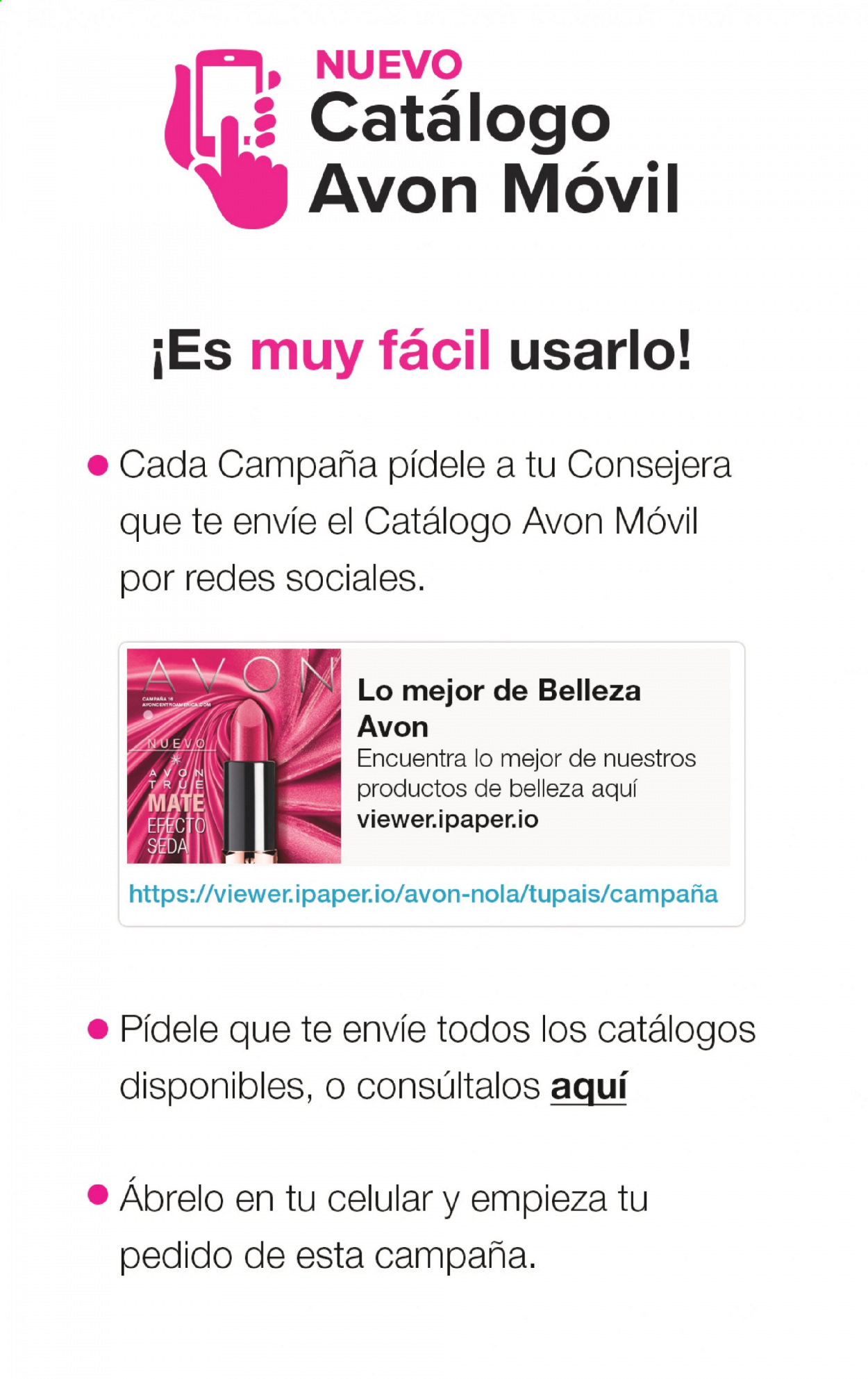 Catálogo Avon. Página 2