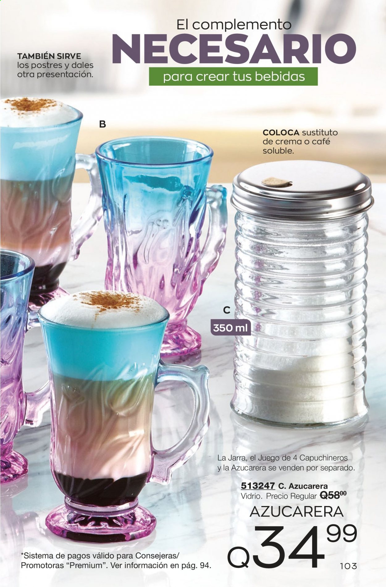 Catálogo Avon. Página 103