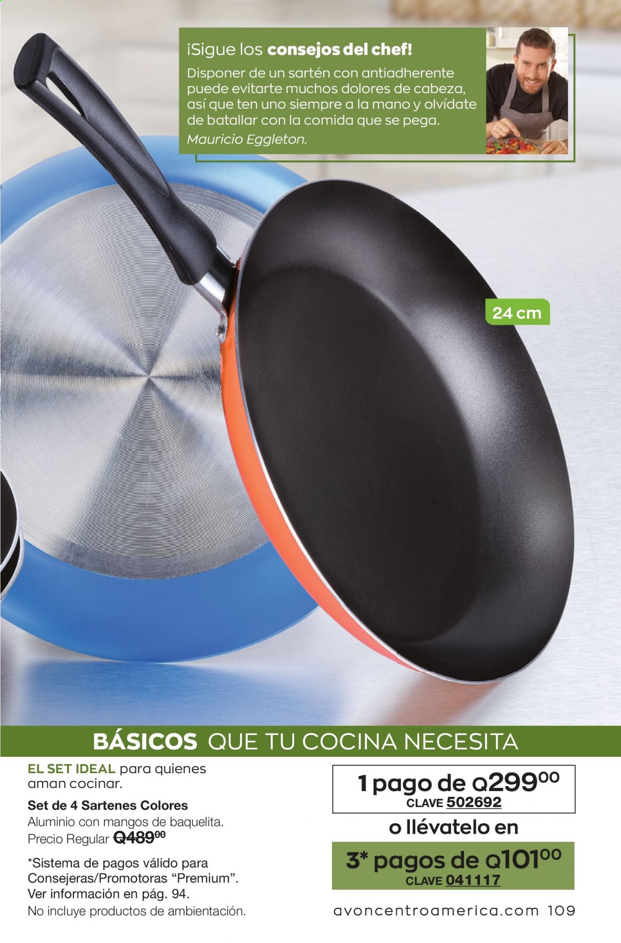 Catálogo Avon. Página 109