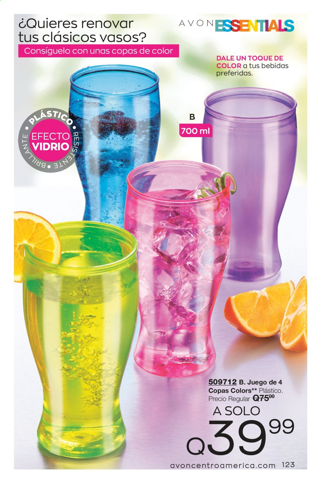 Catálogo Avon. Página 123