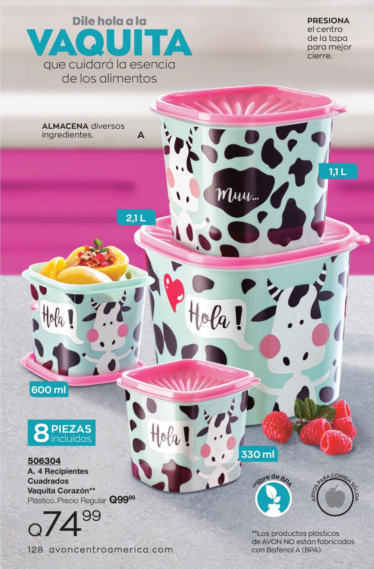 Catálogo Avon. Página 128