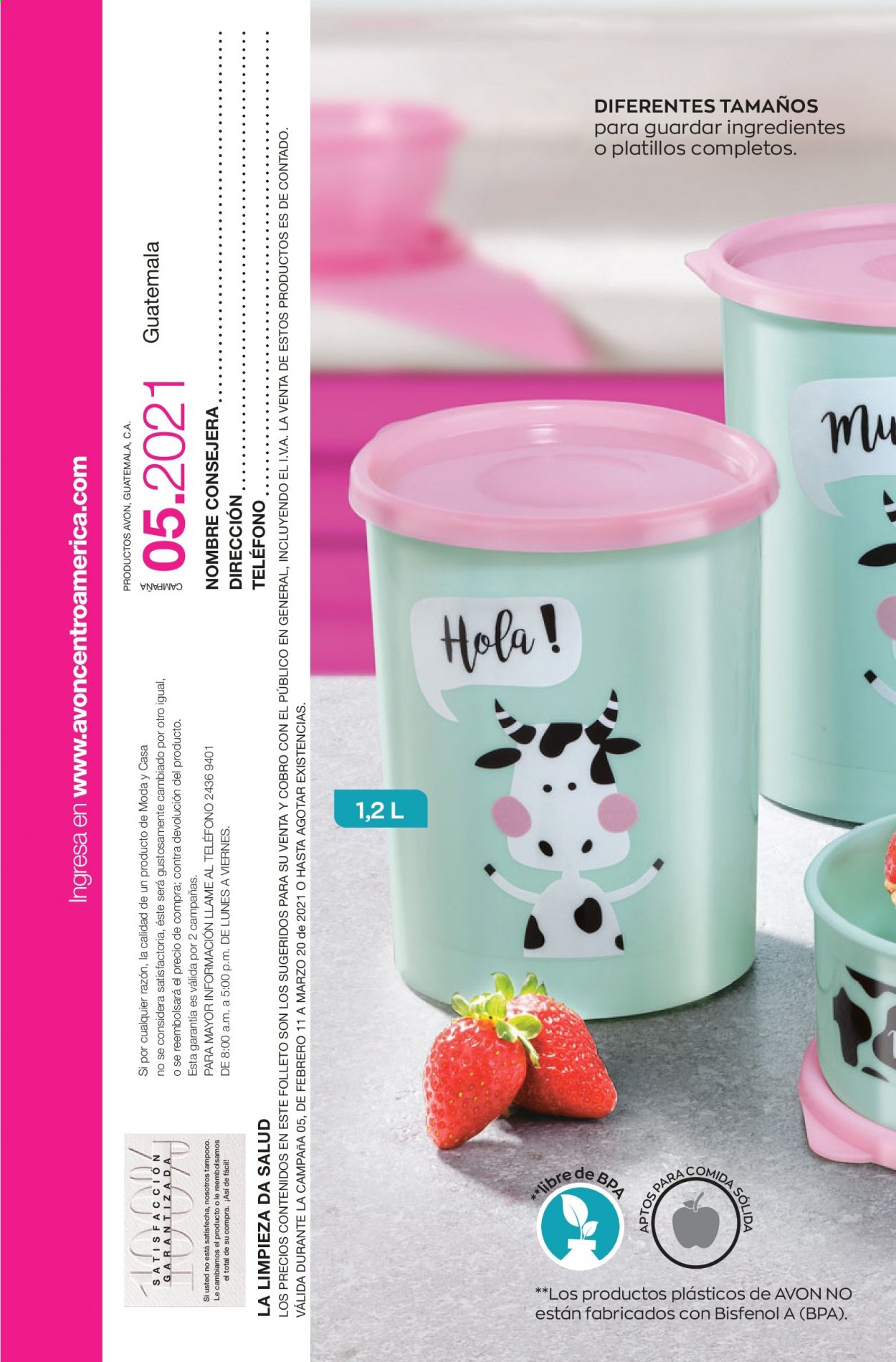 Catálogo Avon. Página 132