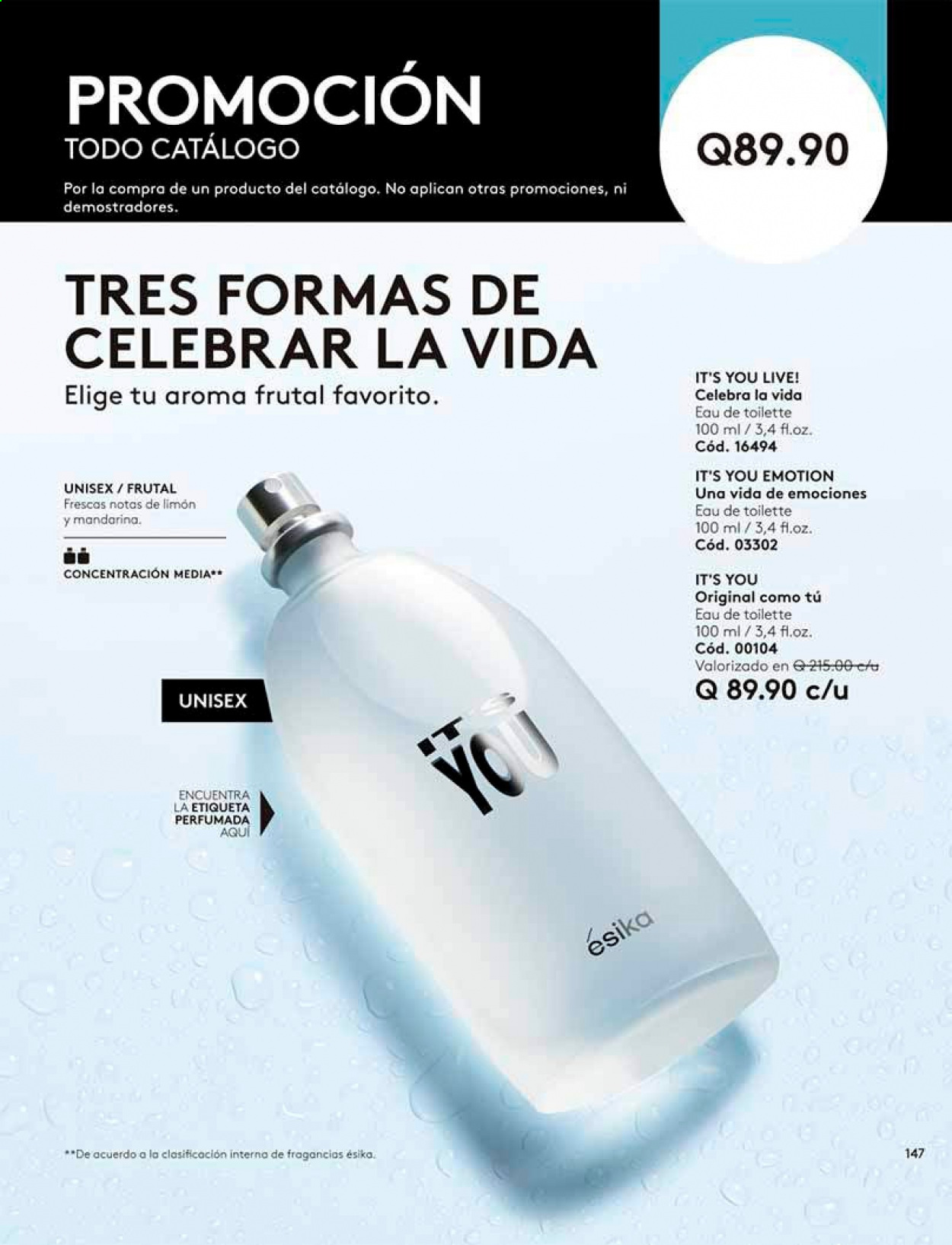Catálogo Ésika. Página 159
