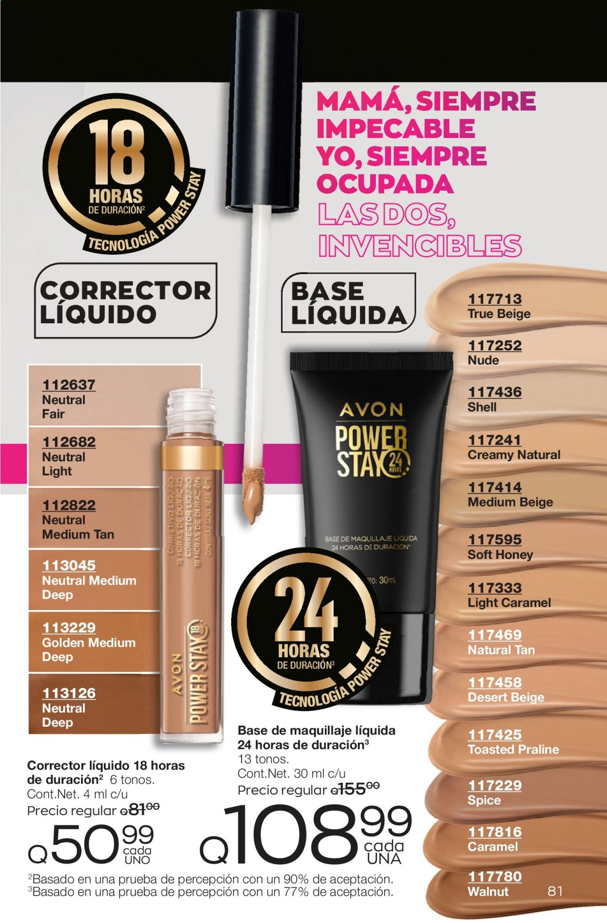 Catálogo Avon. Página 81