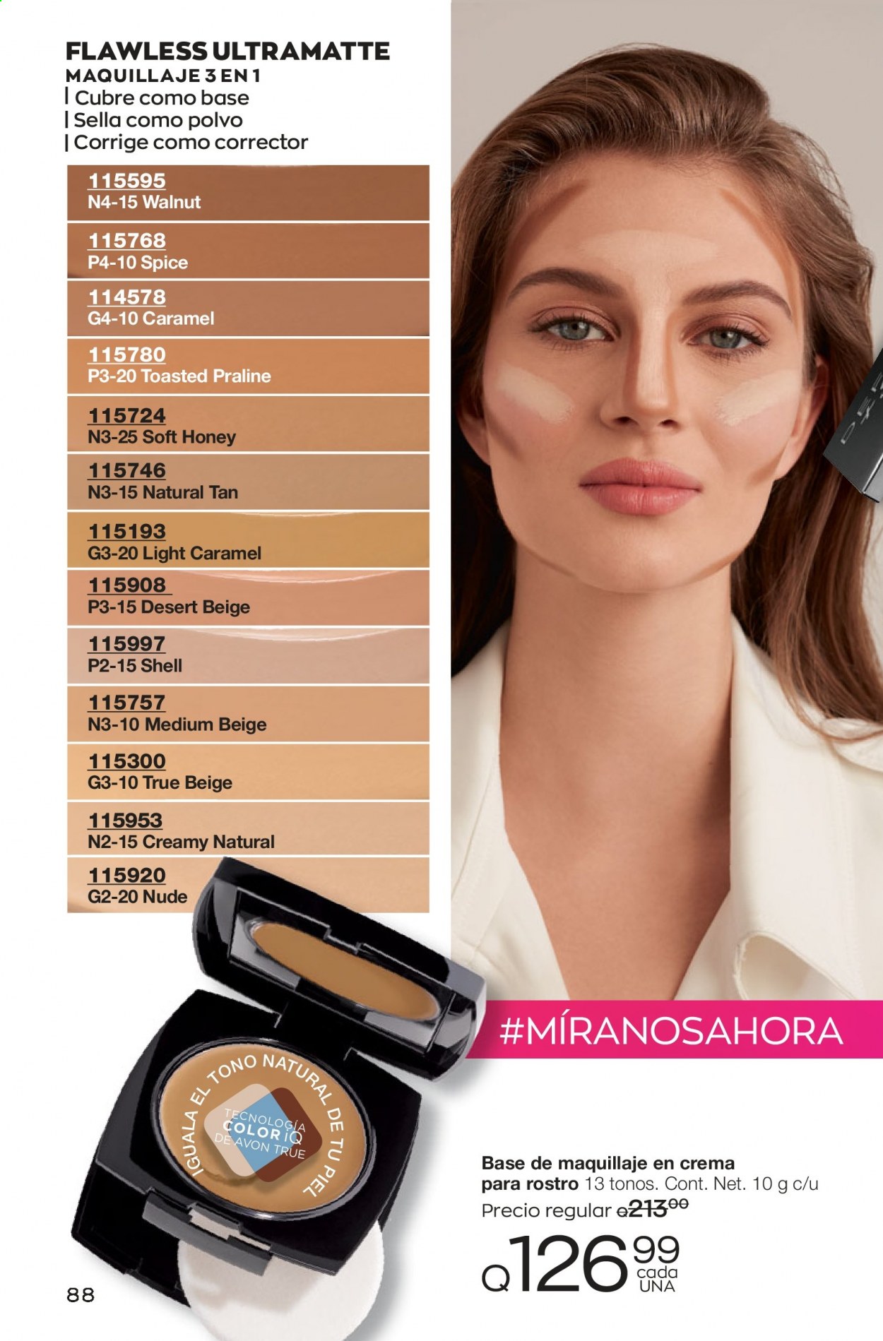 Catálogo Avon. Página 88