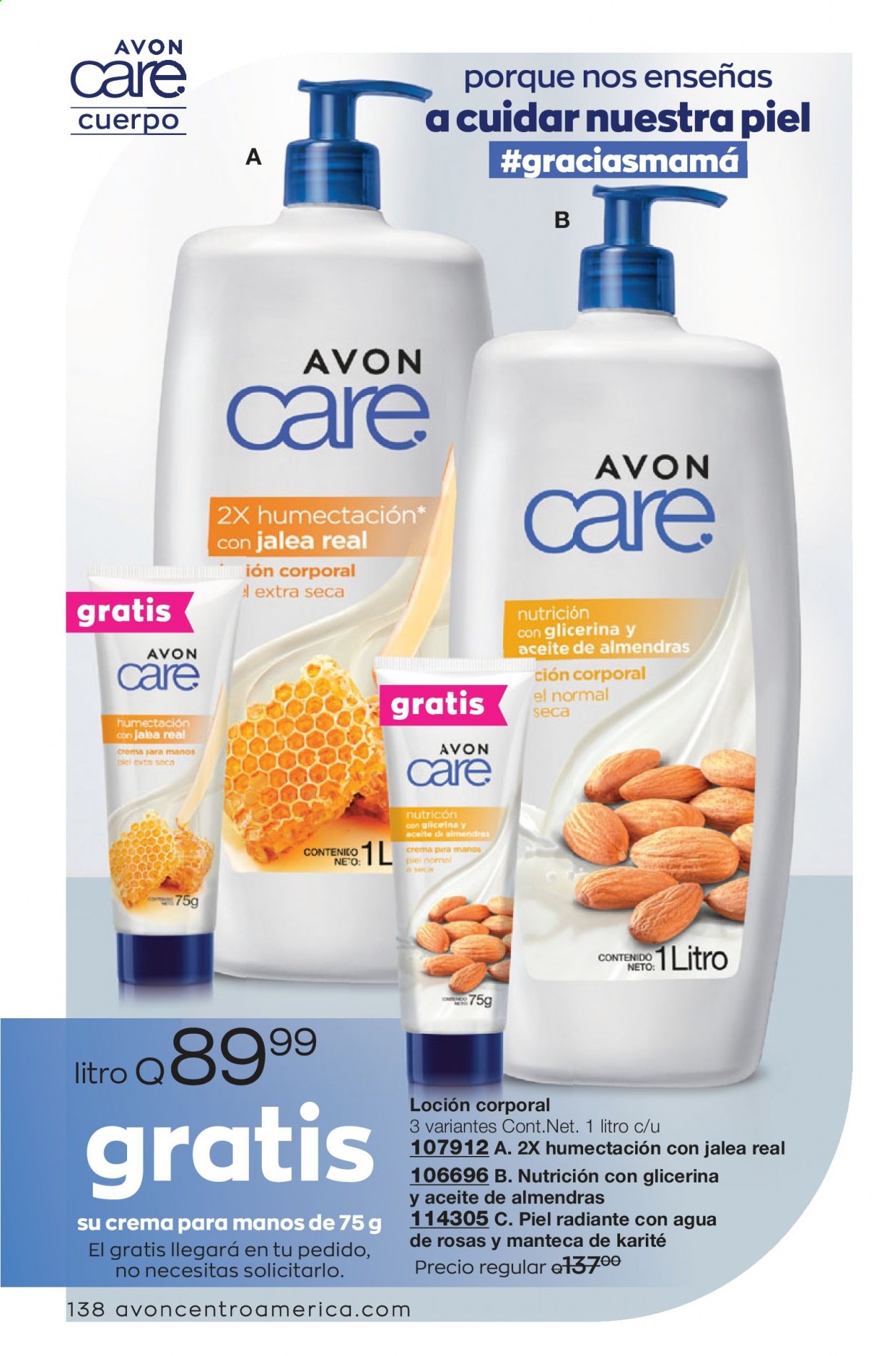 Catálogo Avon. Página 138