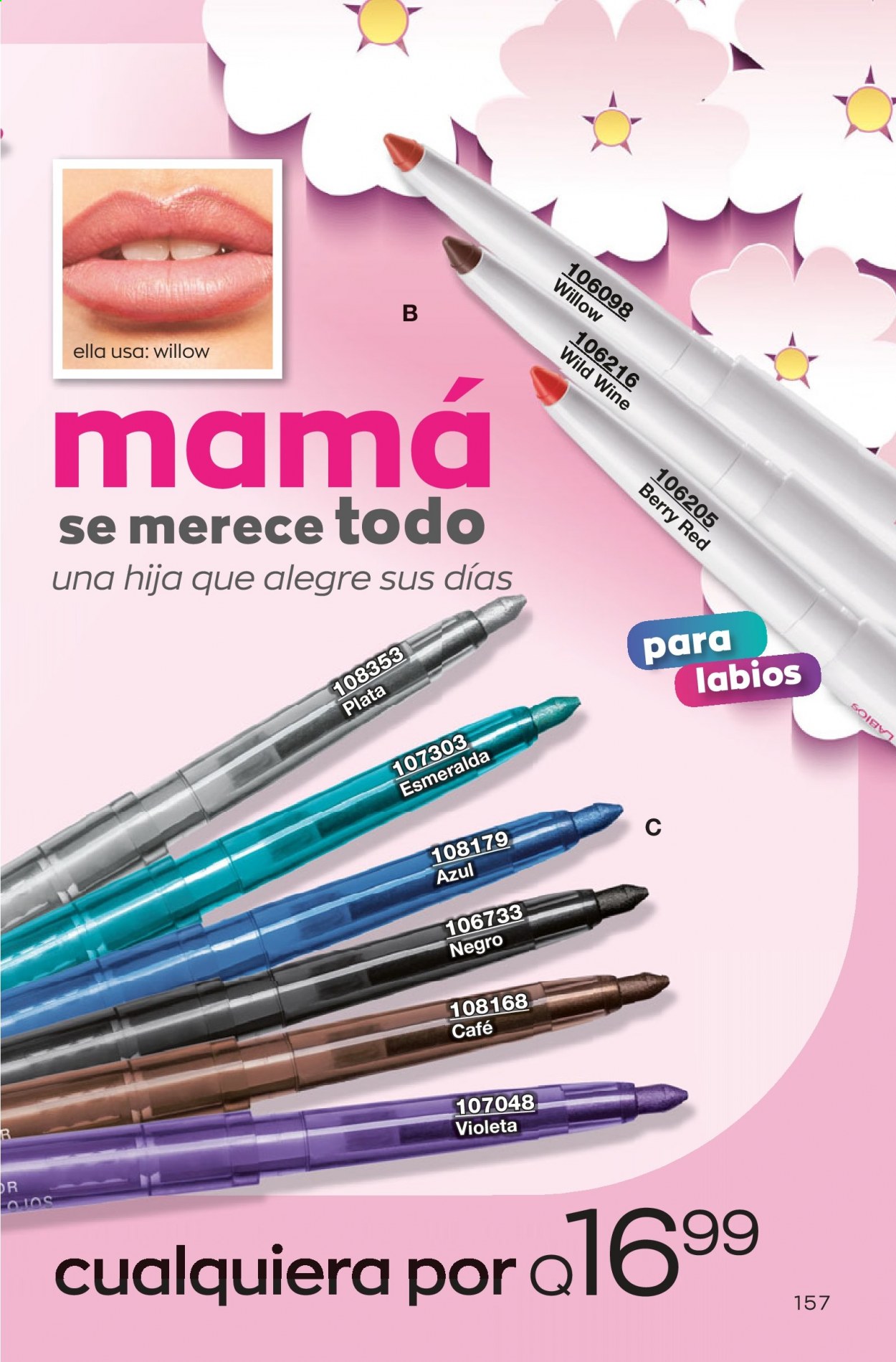 Catálogo Avon. Página 157