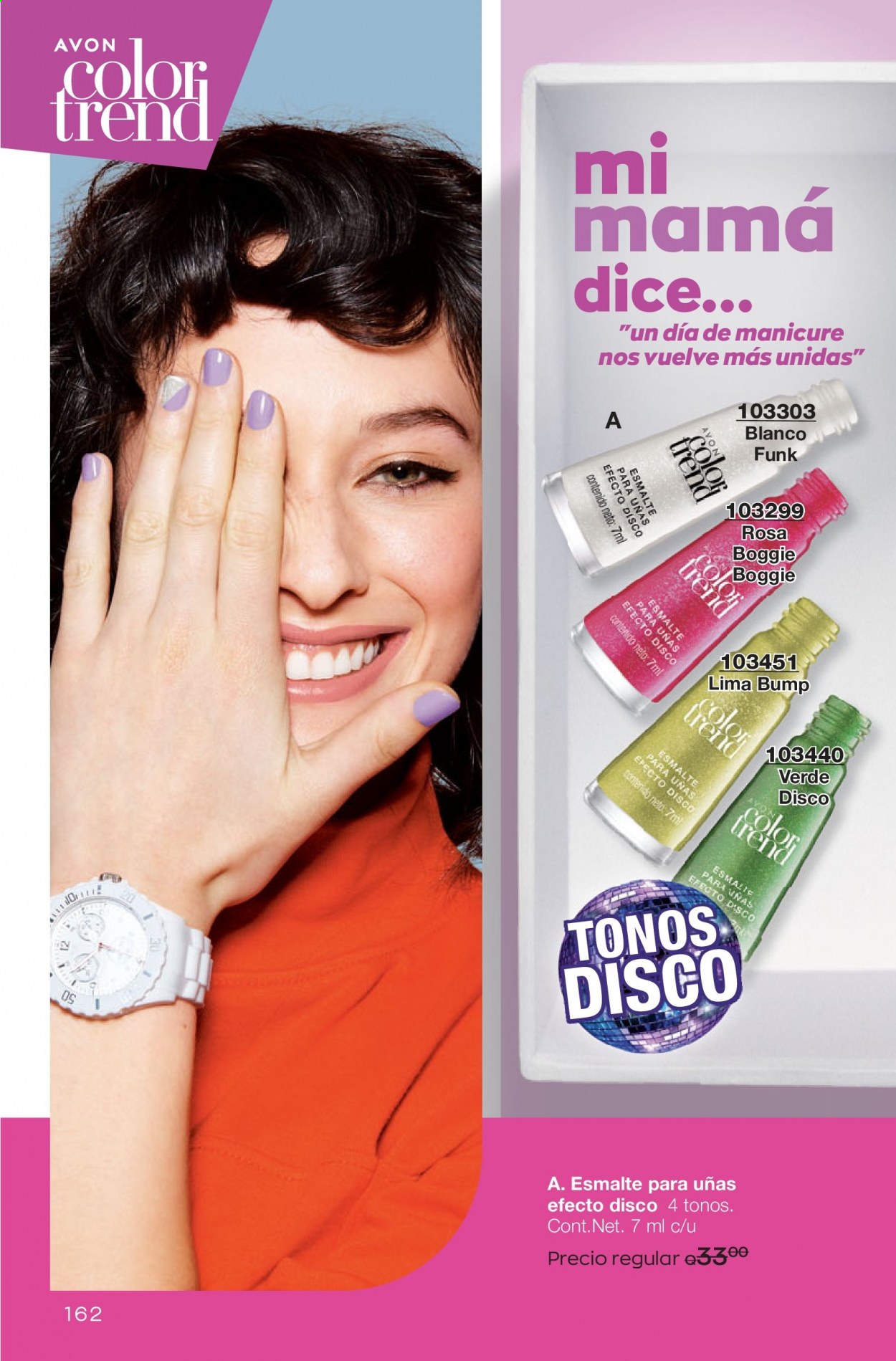 Catálogo Avon. Página 162