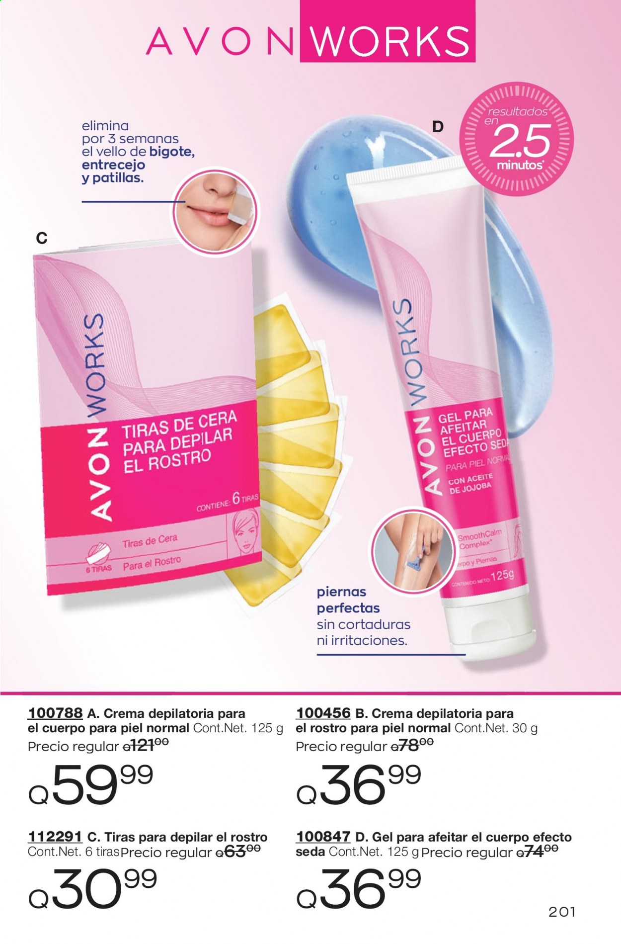 Catálogo Avon. Página 201